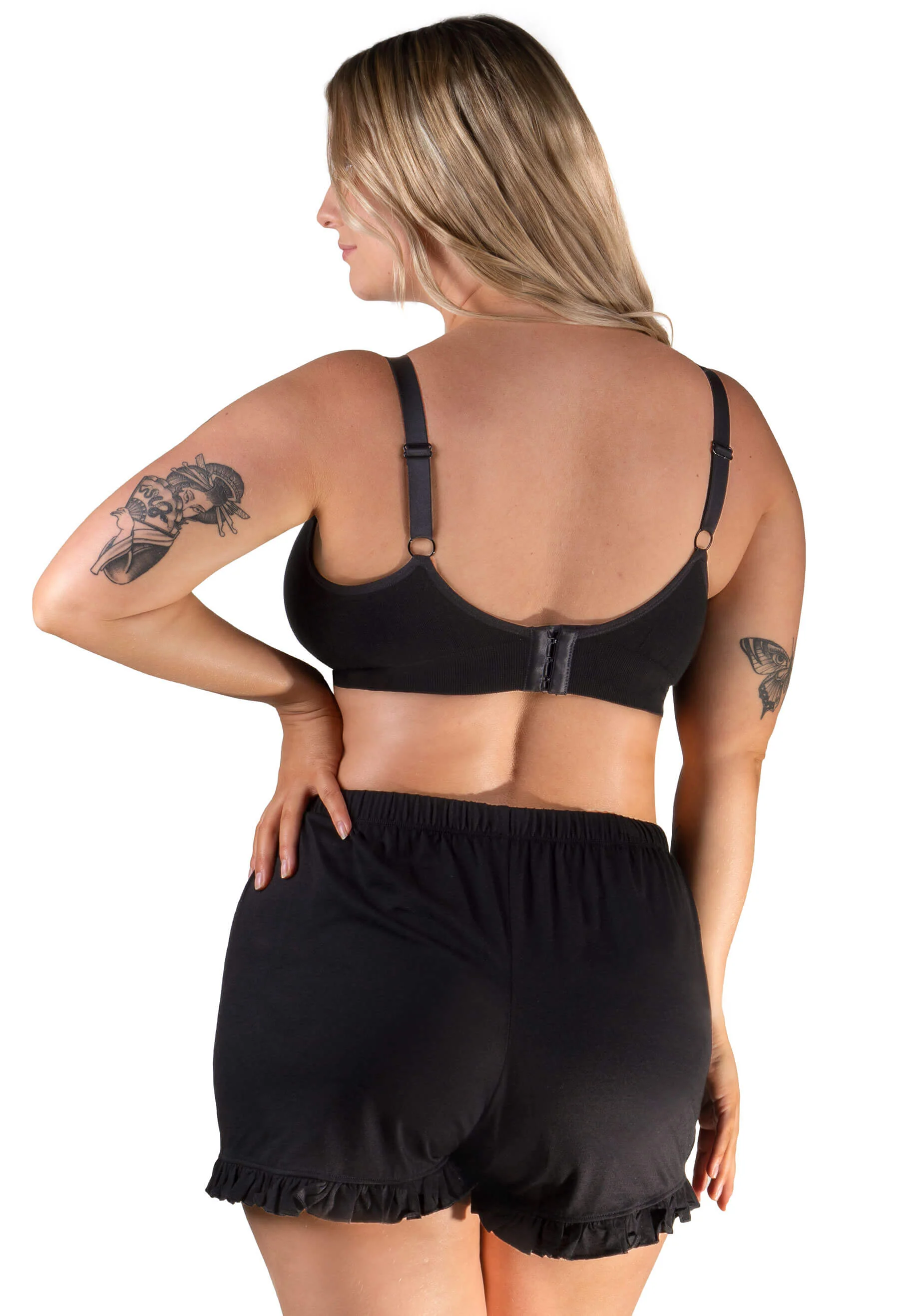 100% Cotton Anti Chafing Frill Shorts - Image 3