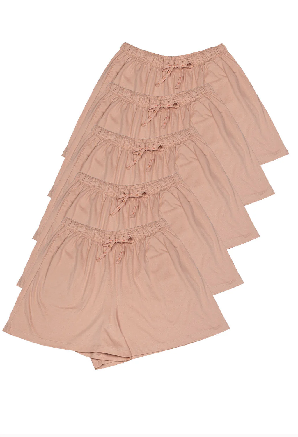 100% Cotton Lounge Shorts - 5 Pack - Image 11