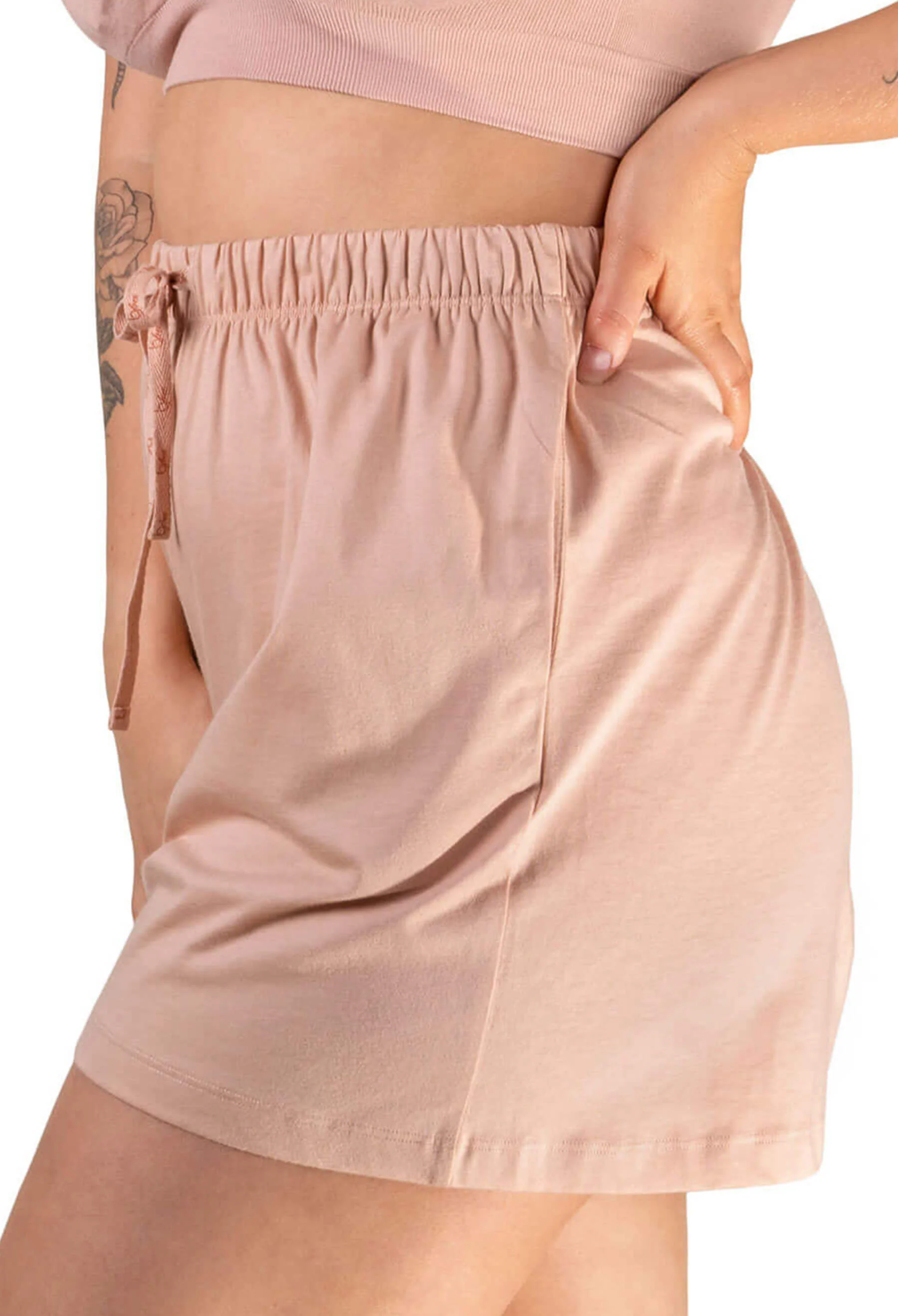 100% Cotton Tank Tops and 100% Cotton Lounge Shorts Set - Image 5