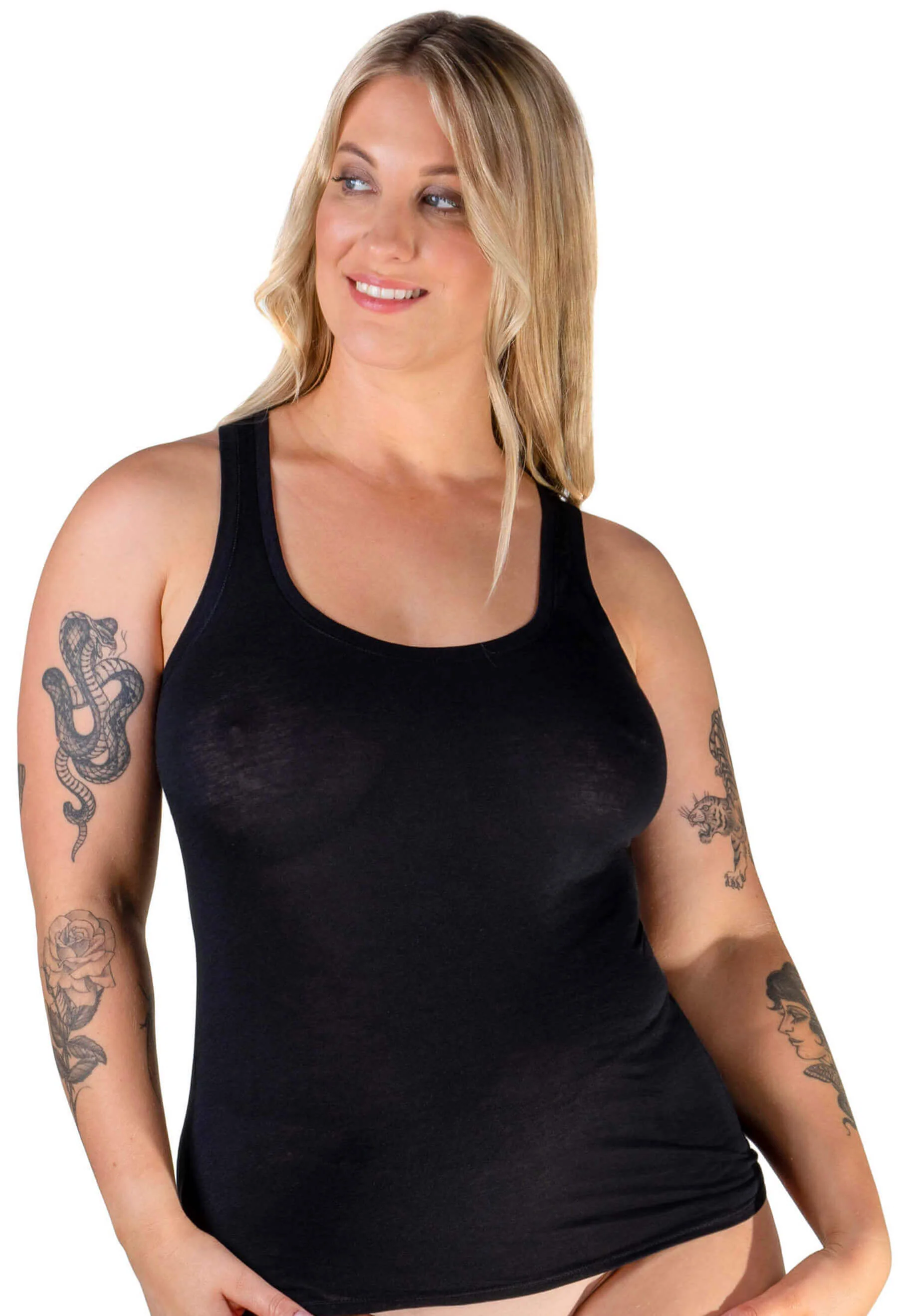 100% Cotton Tank Tops and 100% Cotton Lounge Shorts Set - Image 7