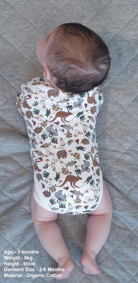 100% Organic Cotton | Long Sleeve Baby Bodysuit - Image 13