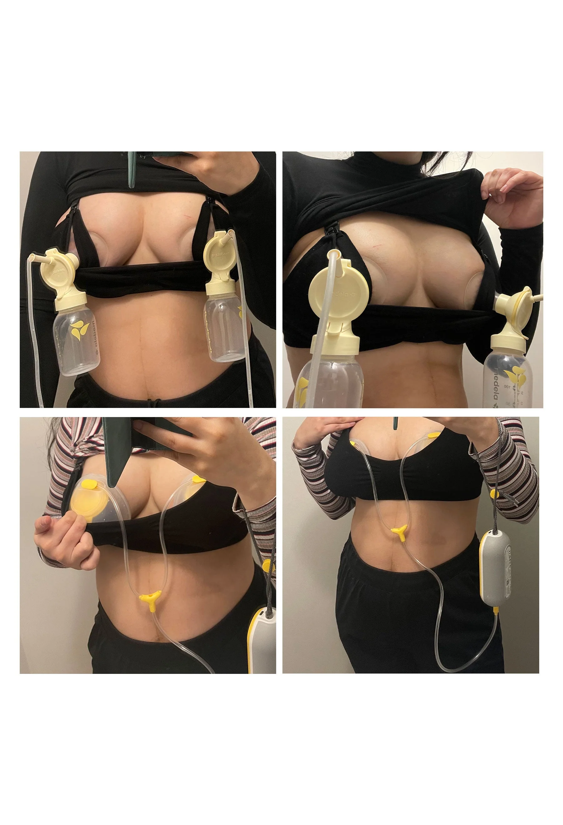 3 Pack Bamboo Wire Free Maternity and Nursing Bra + Bra Extender Set - Image 20