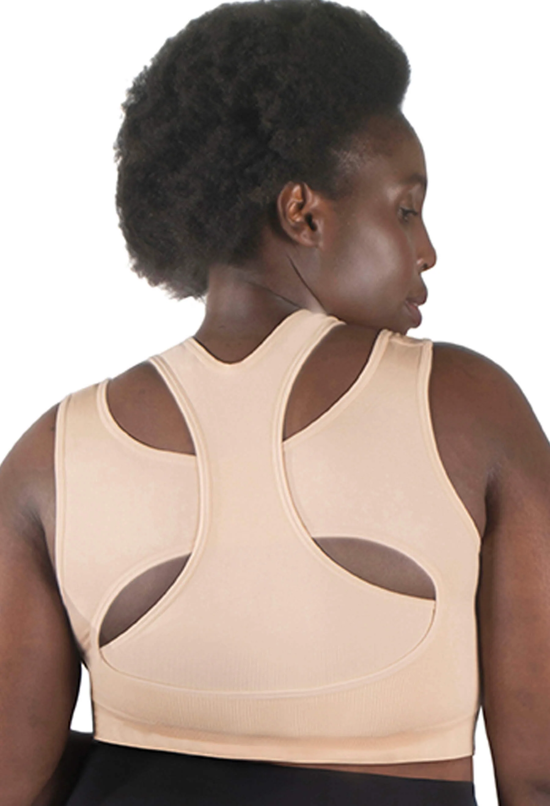 3 Pack - Sports Bra - Triple-layer Support Racer - Image 12