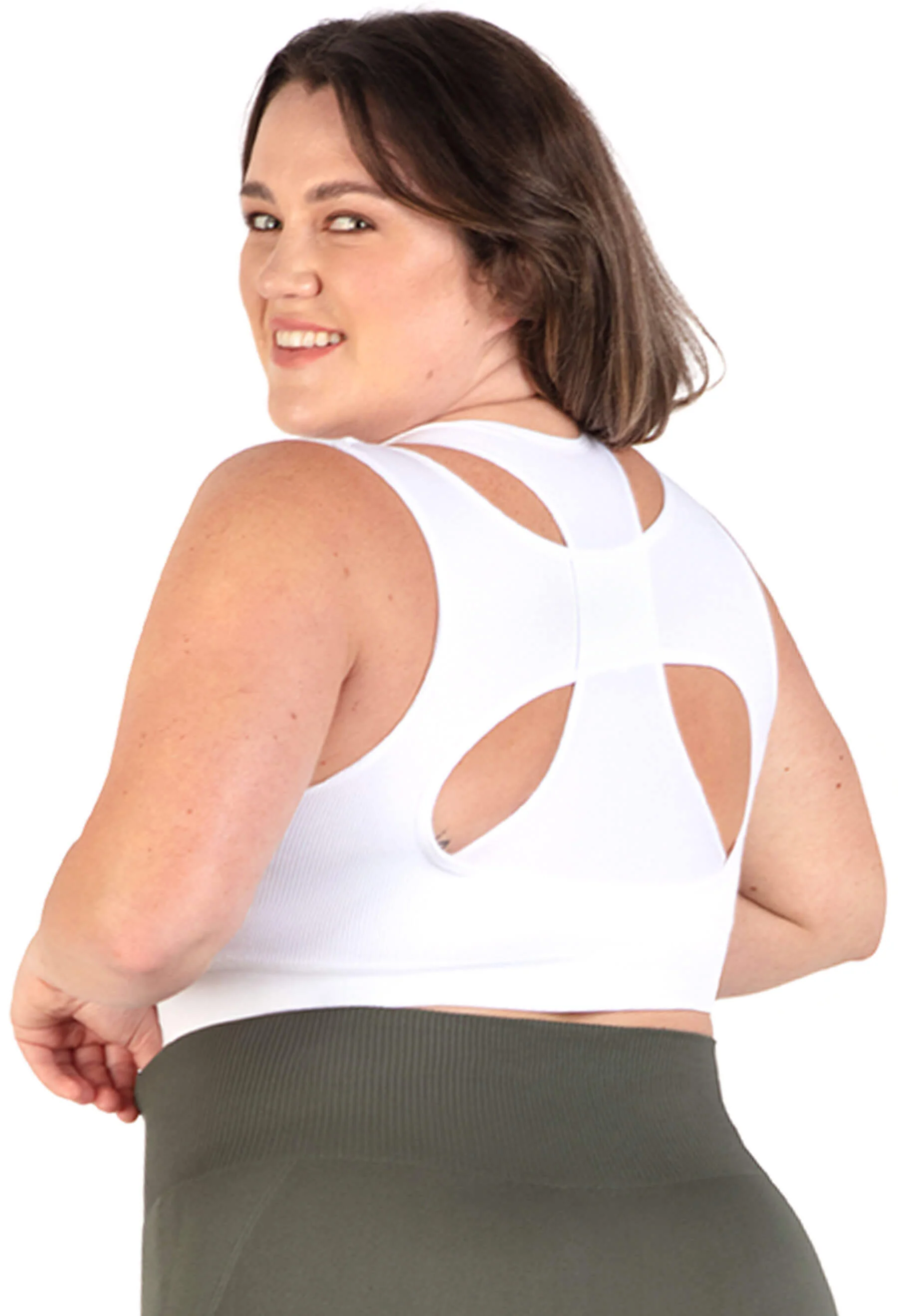 3 Pack - Sports Bra - Triple-layer Support Racer - Image 16