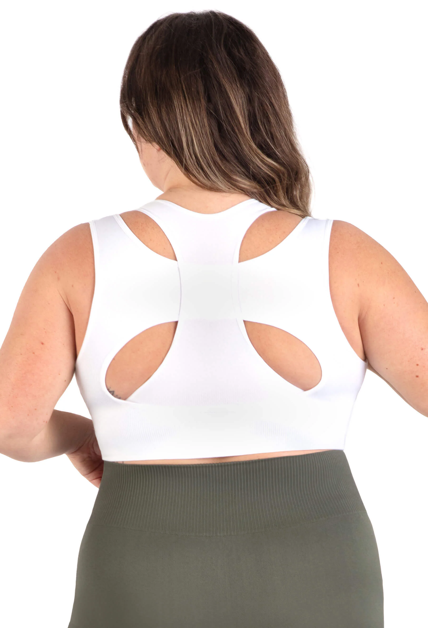 3 Pack - Sports Bra - Triple-layer Support Racer - Image 17