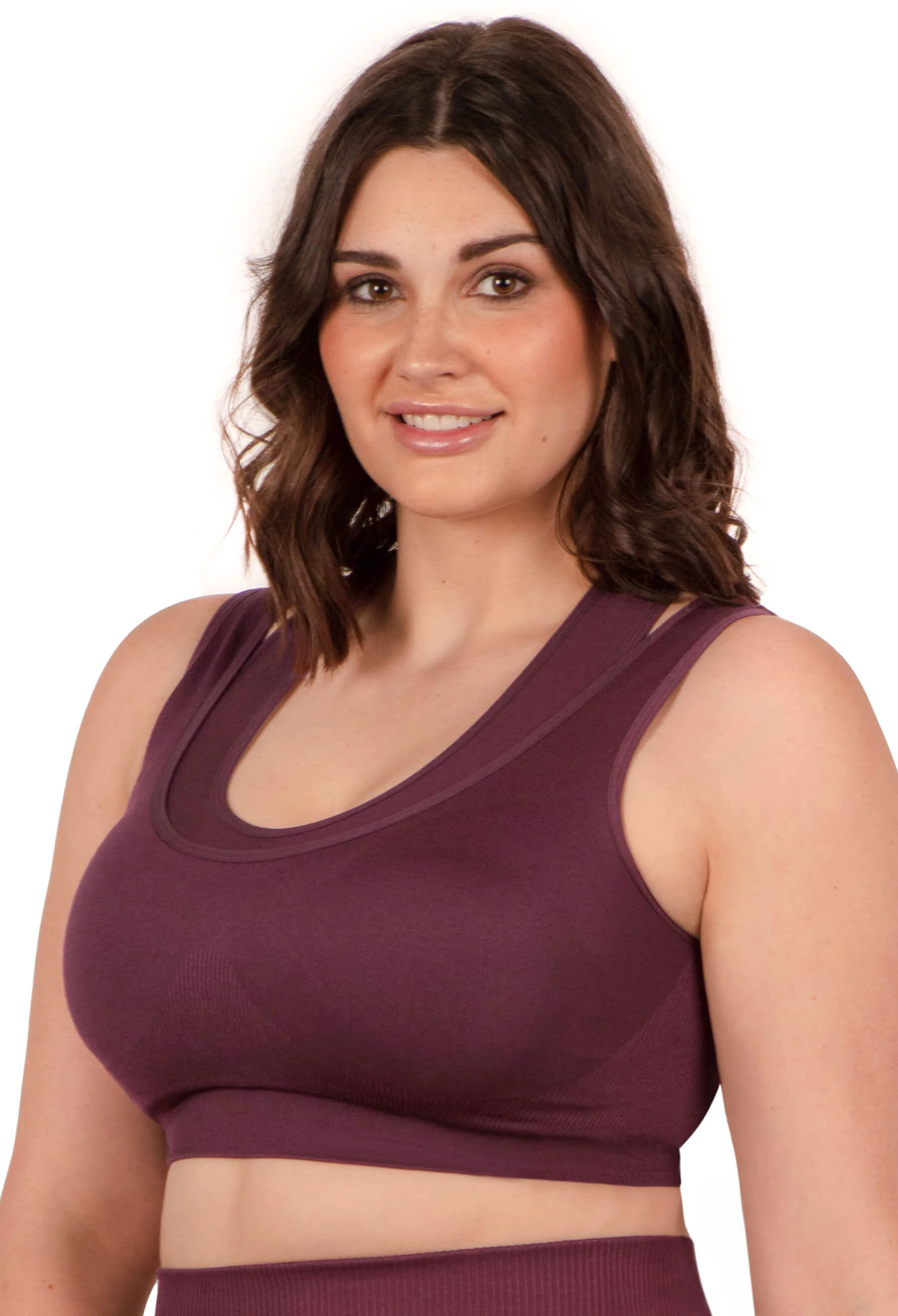 3 Pack - Sports Bra - Triple-layer Support Racer - Image 21