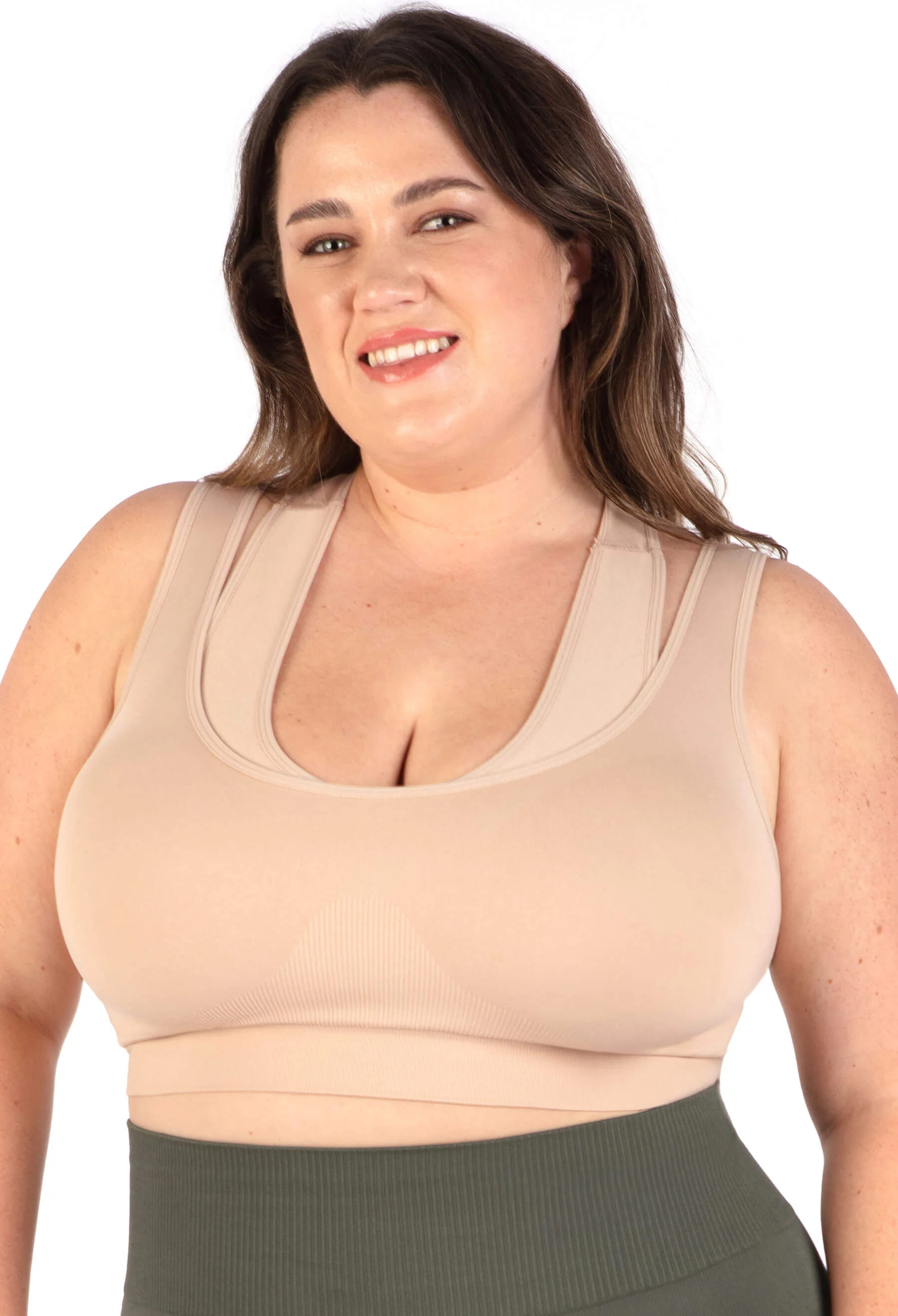 3 Pack - Sports Bra - Triple-layer Support Racer - Image 9