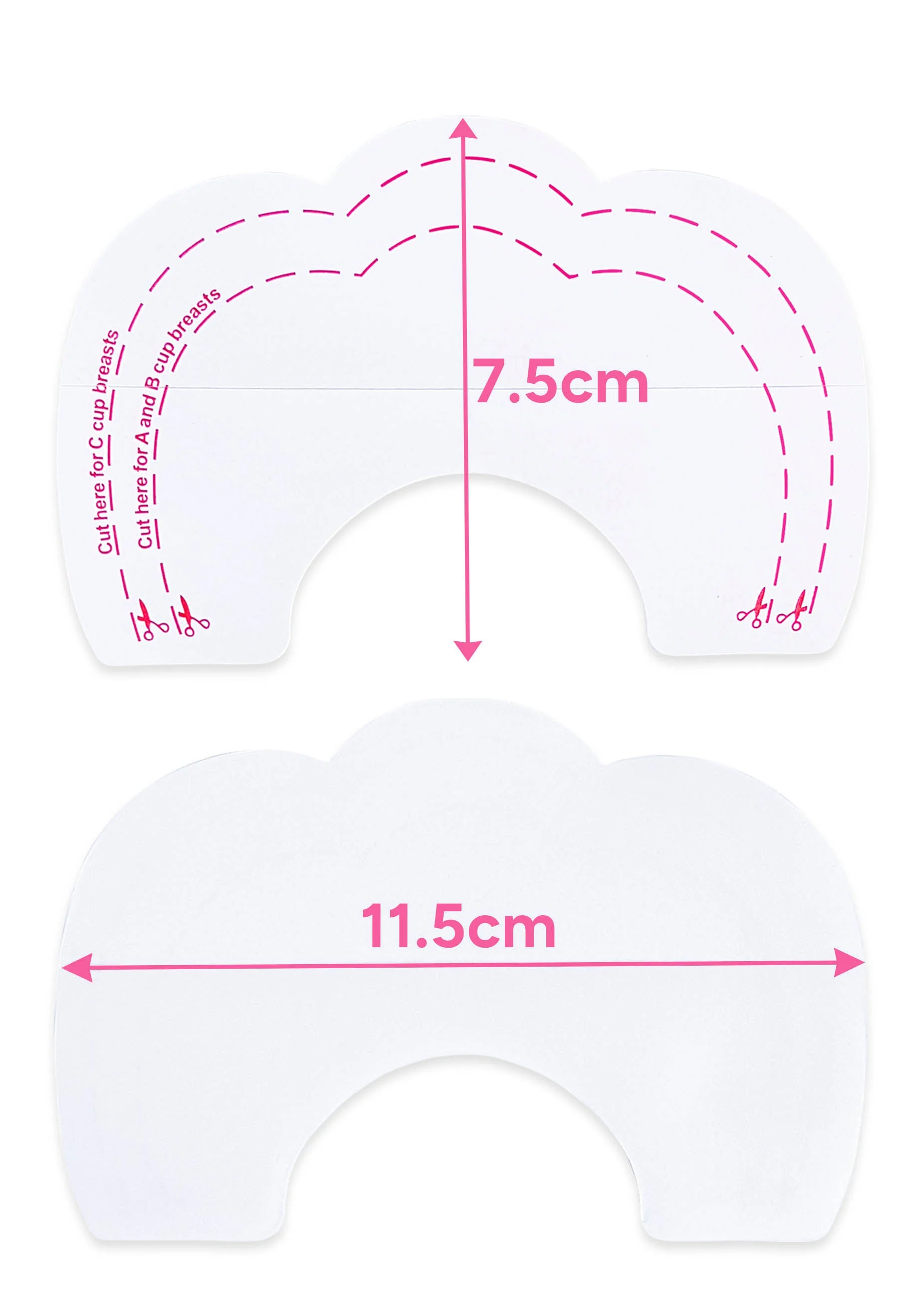 Adhesive Invisible Breast Lift Tapes - 10 Pack - Image 2