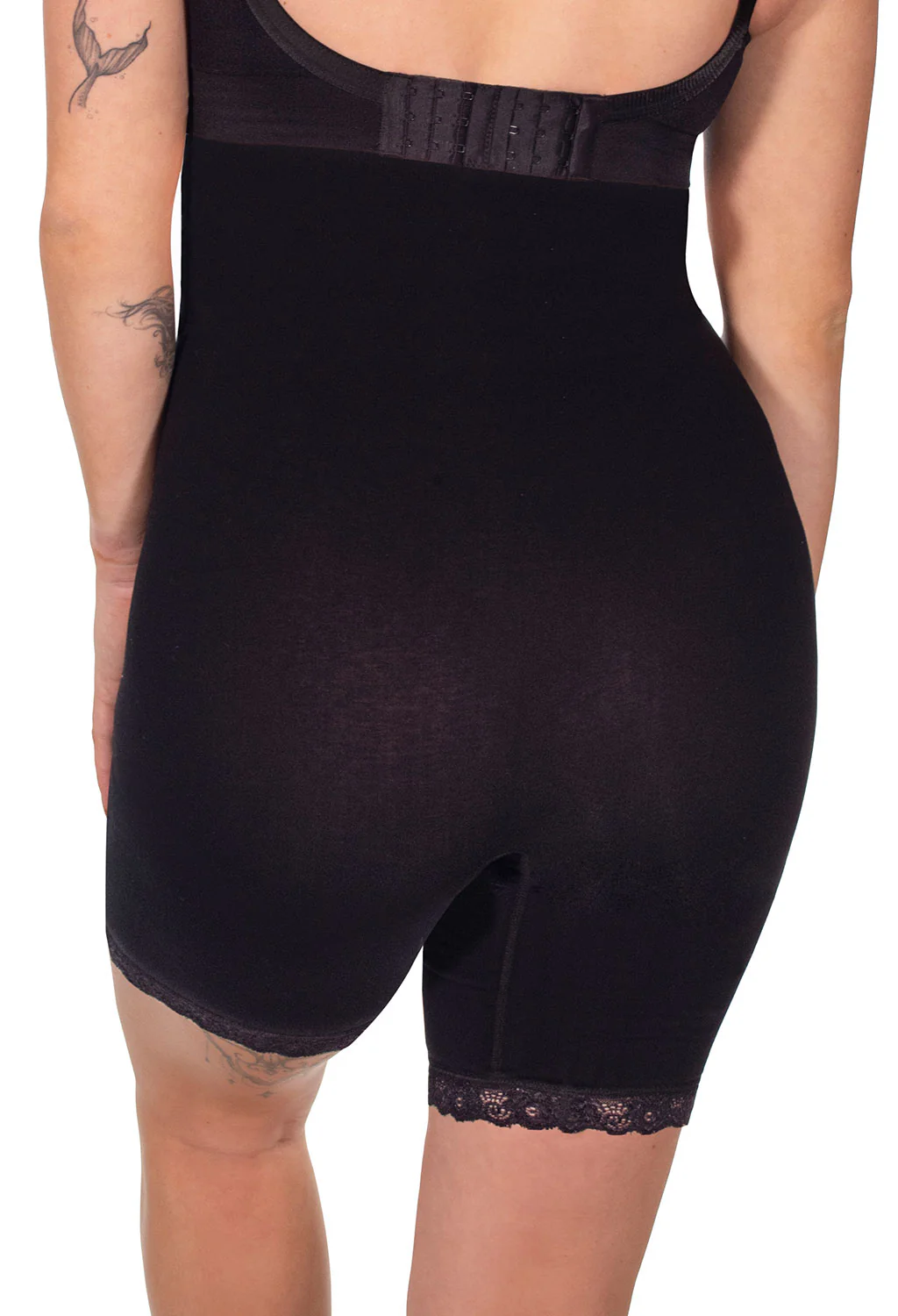 Maternity Underbust Anti Chafing Midi Cotton Rich Shorts - Image 5