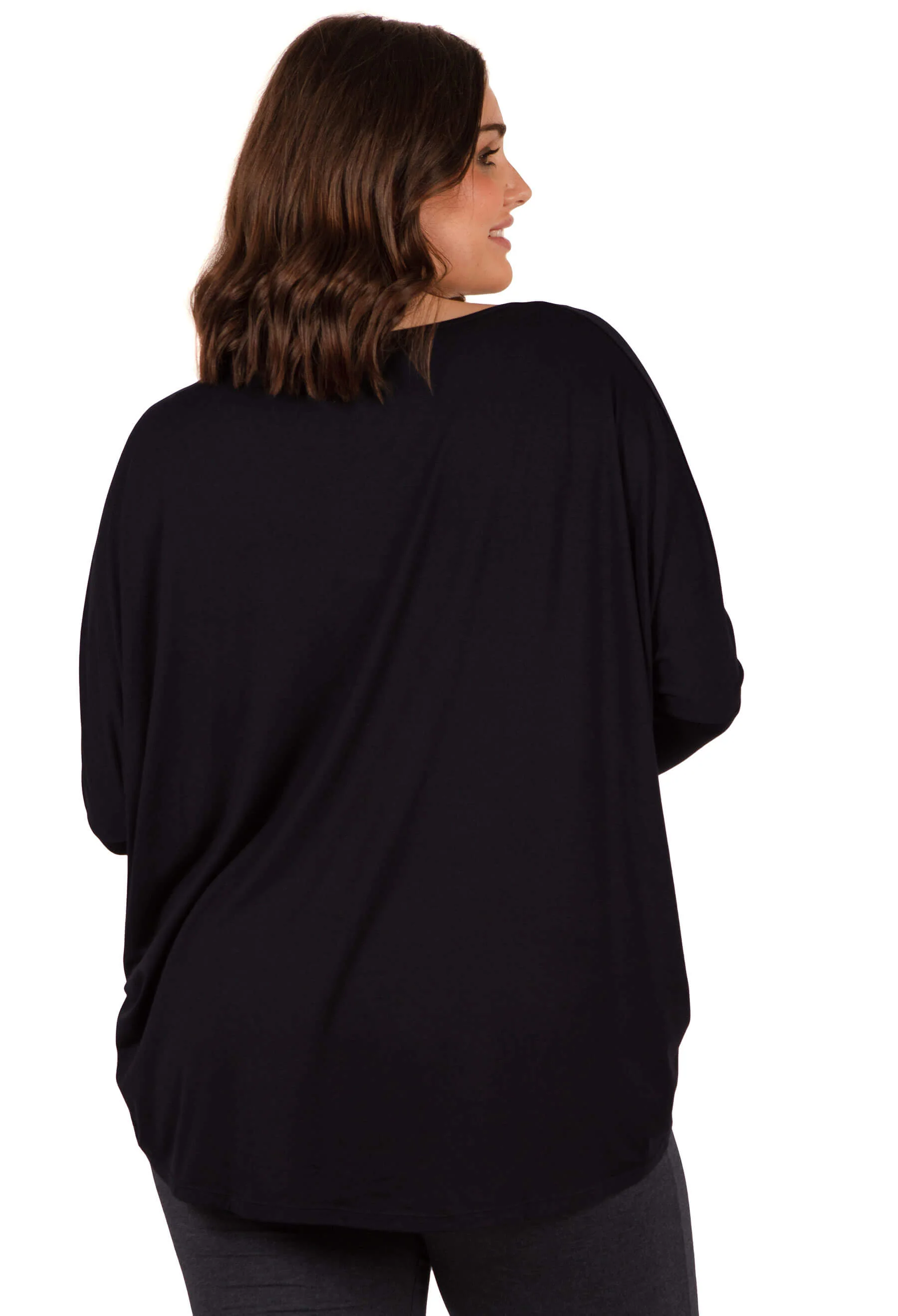 Bamboo Boat Neck Long Sleeve Top - 2 PACK - Image 12