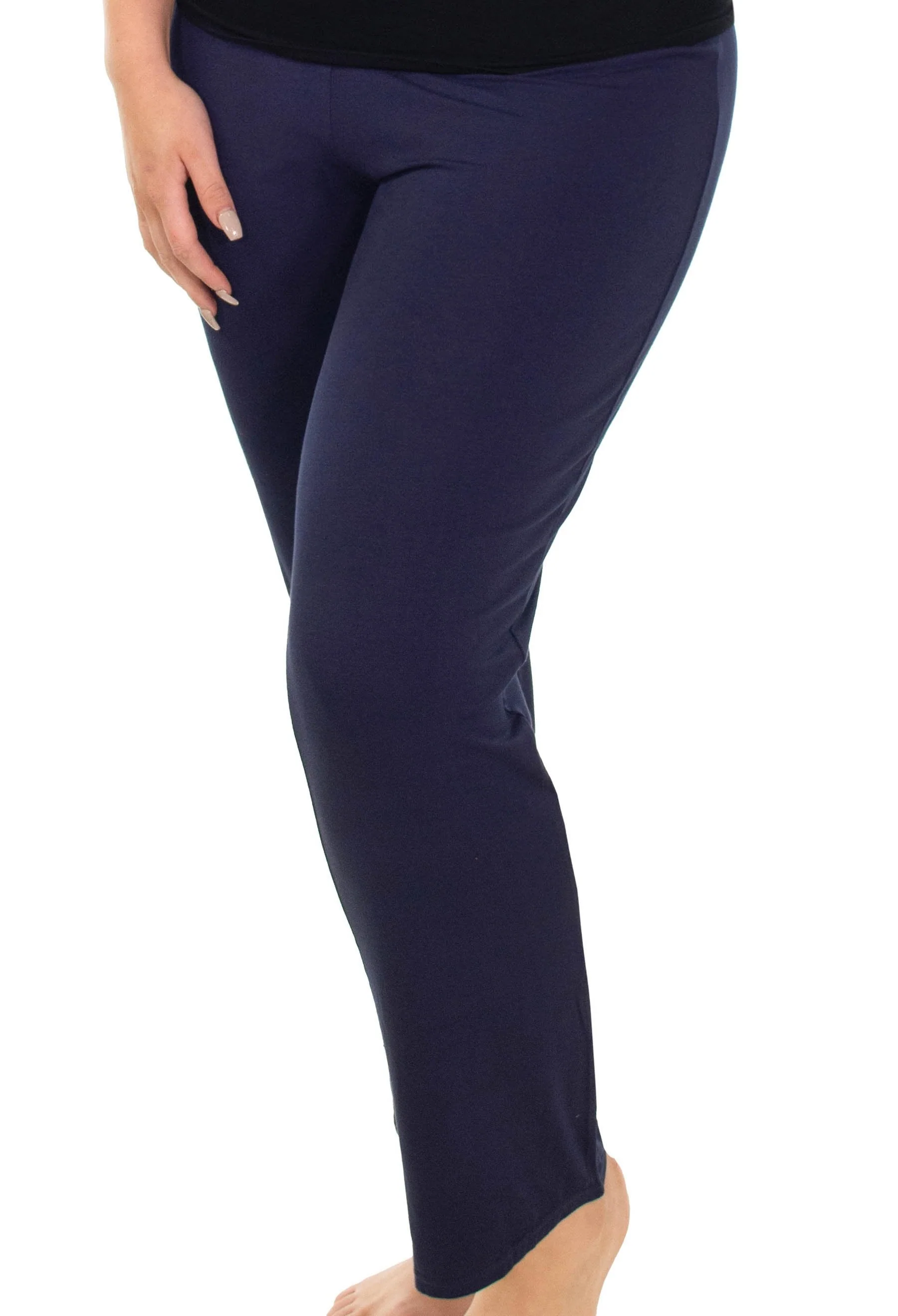 Bamboo Classic Straight Leg Pants - Image 2