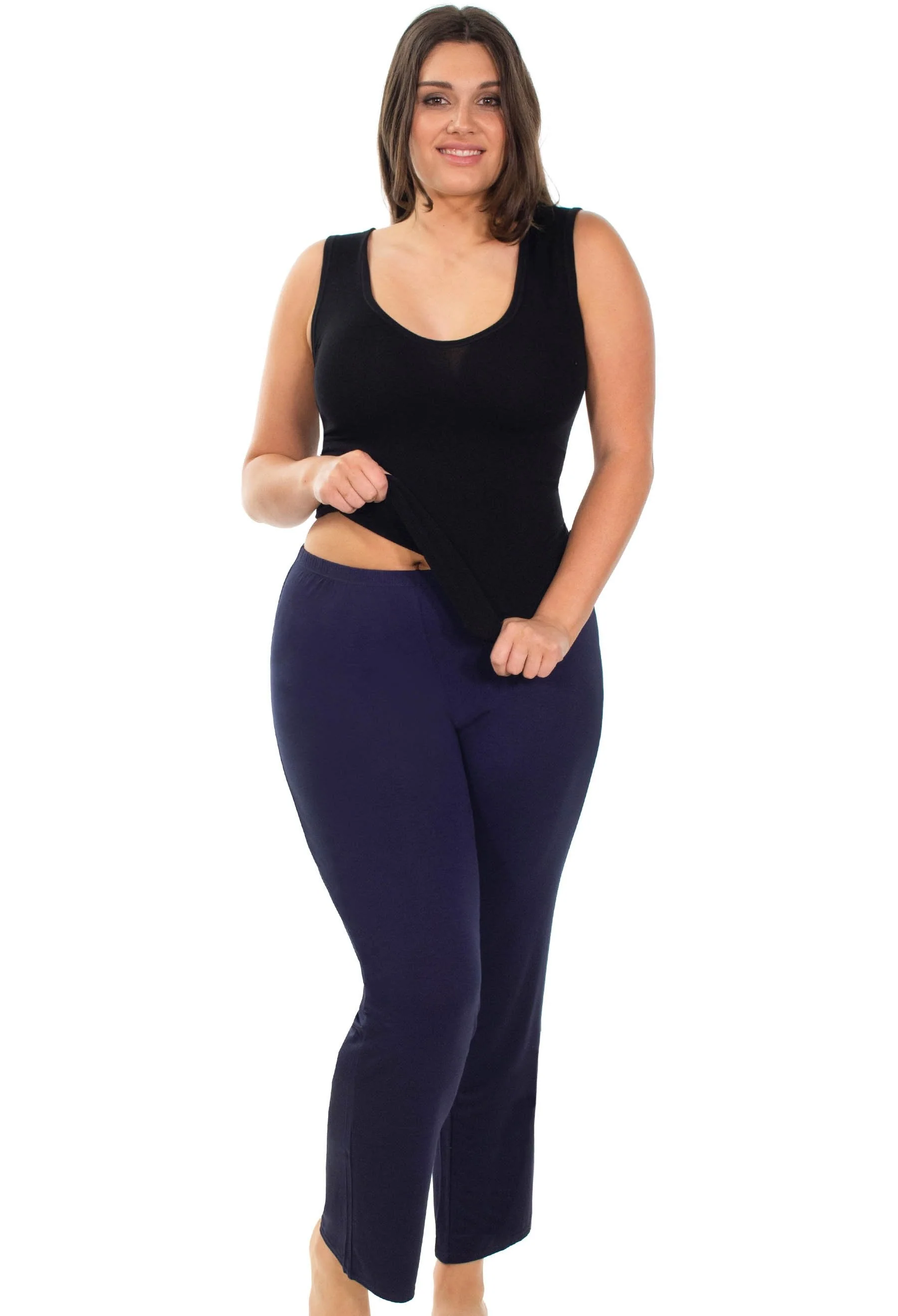 Bamboo Classic Straight Leg Pants - Image 4