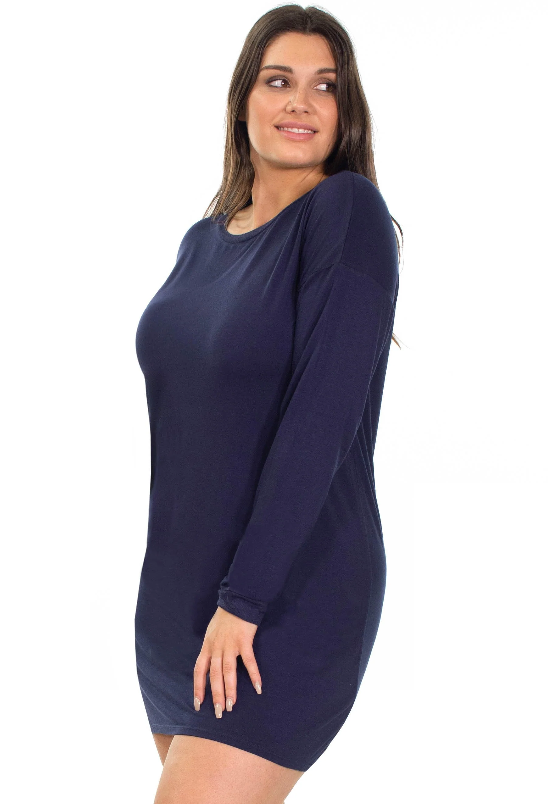 Bamboo Night Dress | Long Sleeves - 2 Pack - Image 3