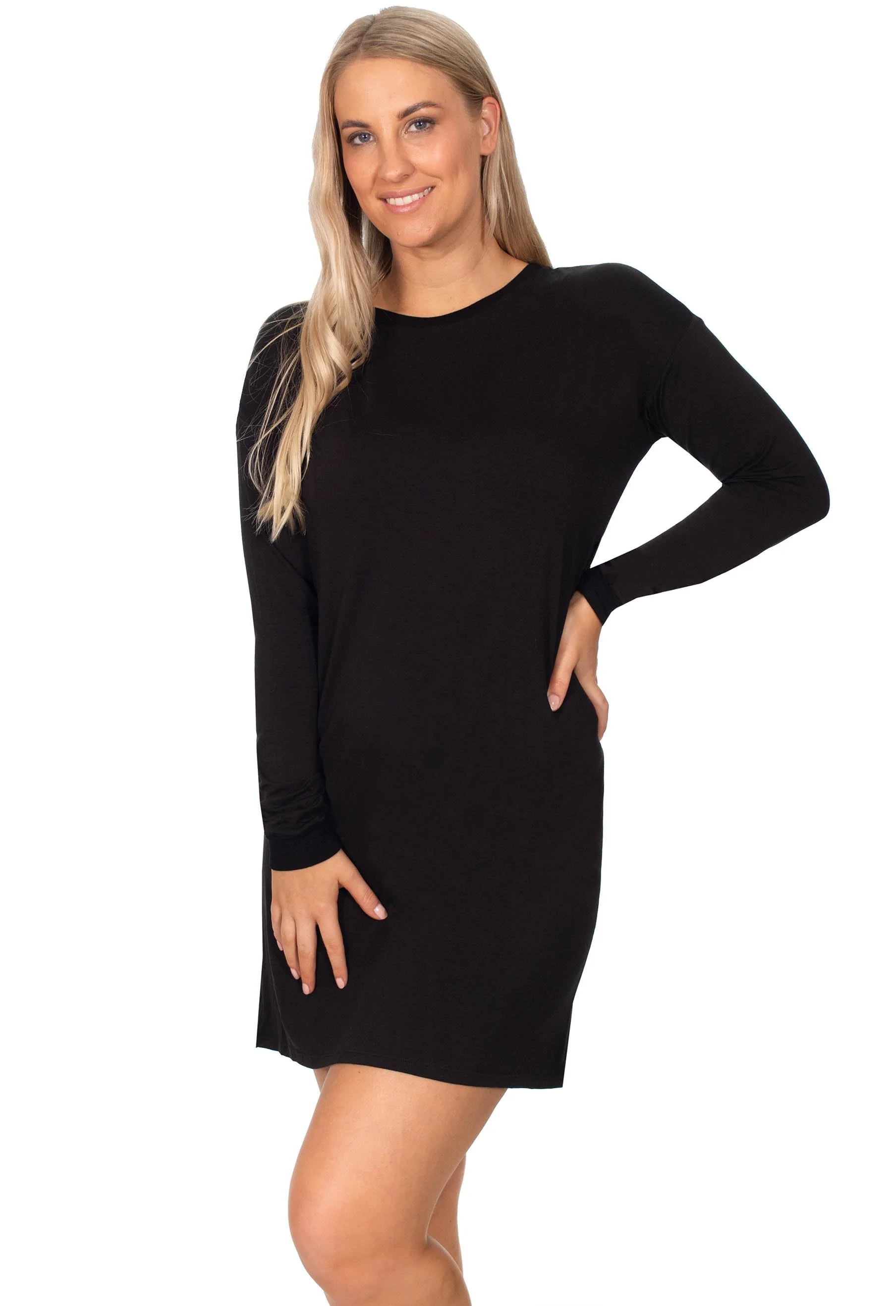 Bamboo Night Dress | Long Sleeves - 2 Pack - Image 6