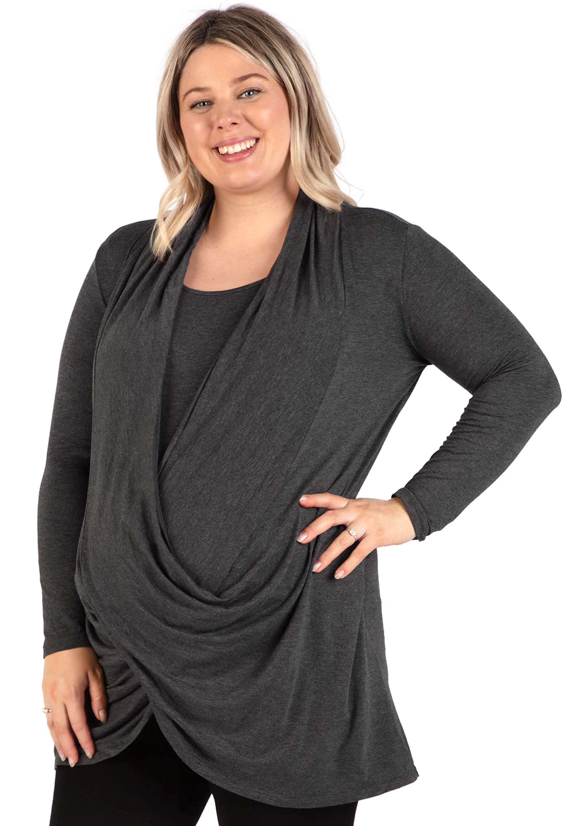 Bamboo Maternity & Easy Nursing Hospital Gown - Image 28