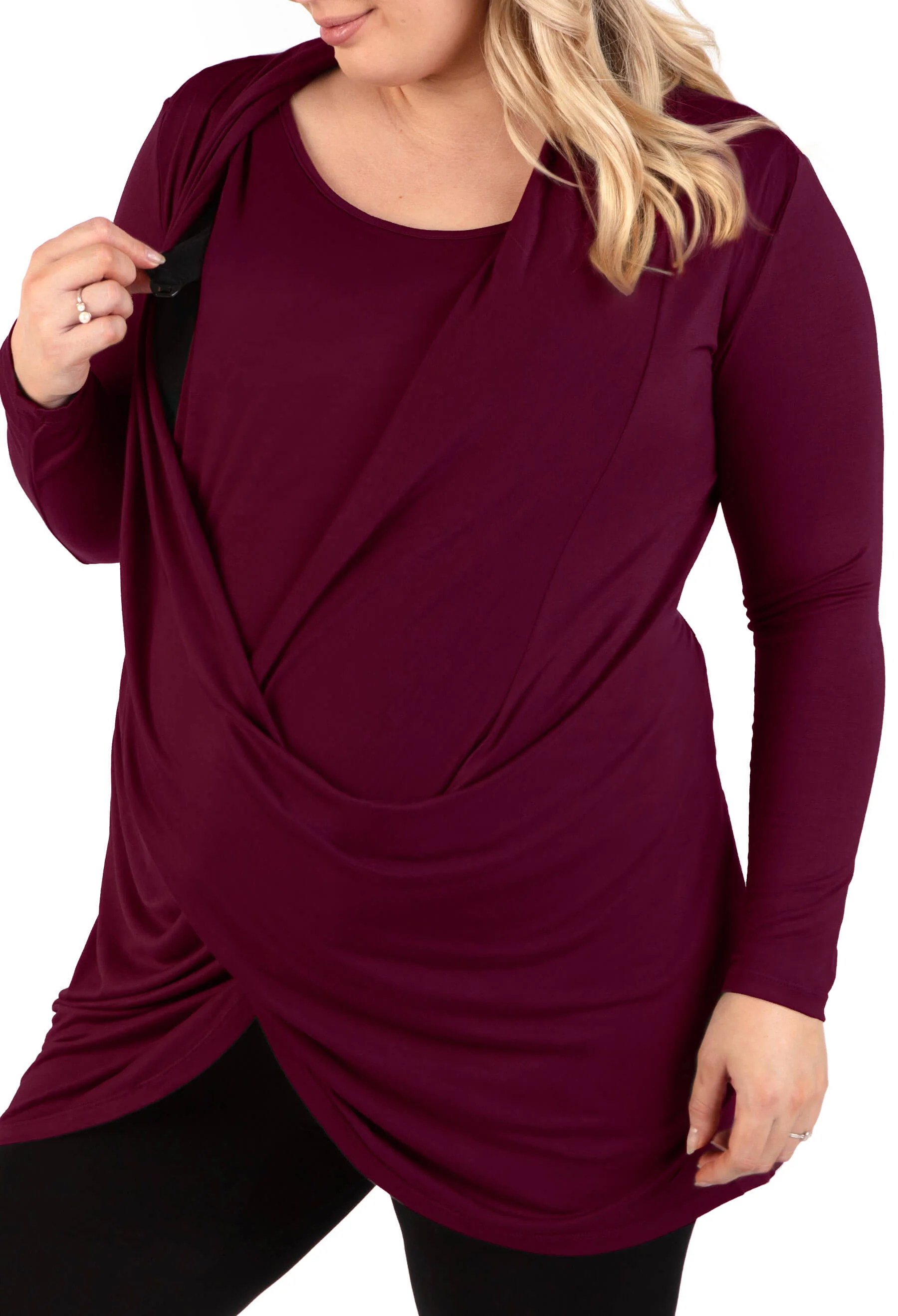 Bamboo Maternity & Easy Nursing Hospital Gown - Image 9
