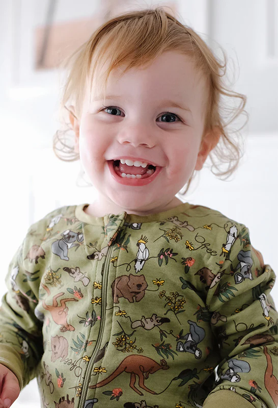 100% Organic Cotton 2-Way Zip Babysuit - Image 13