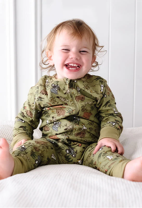 100% Organic Cotton 2-Way Zip Babysuit - Image 14