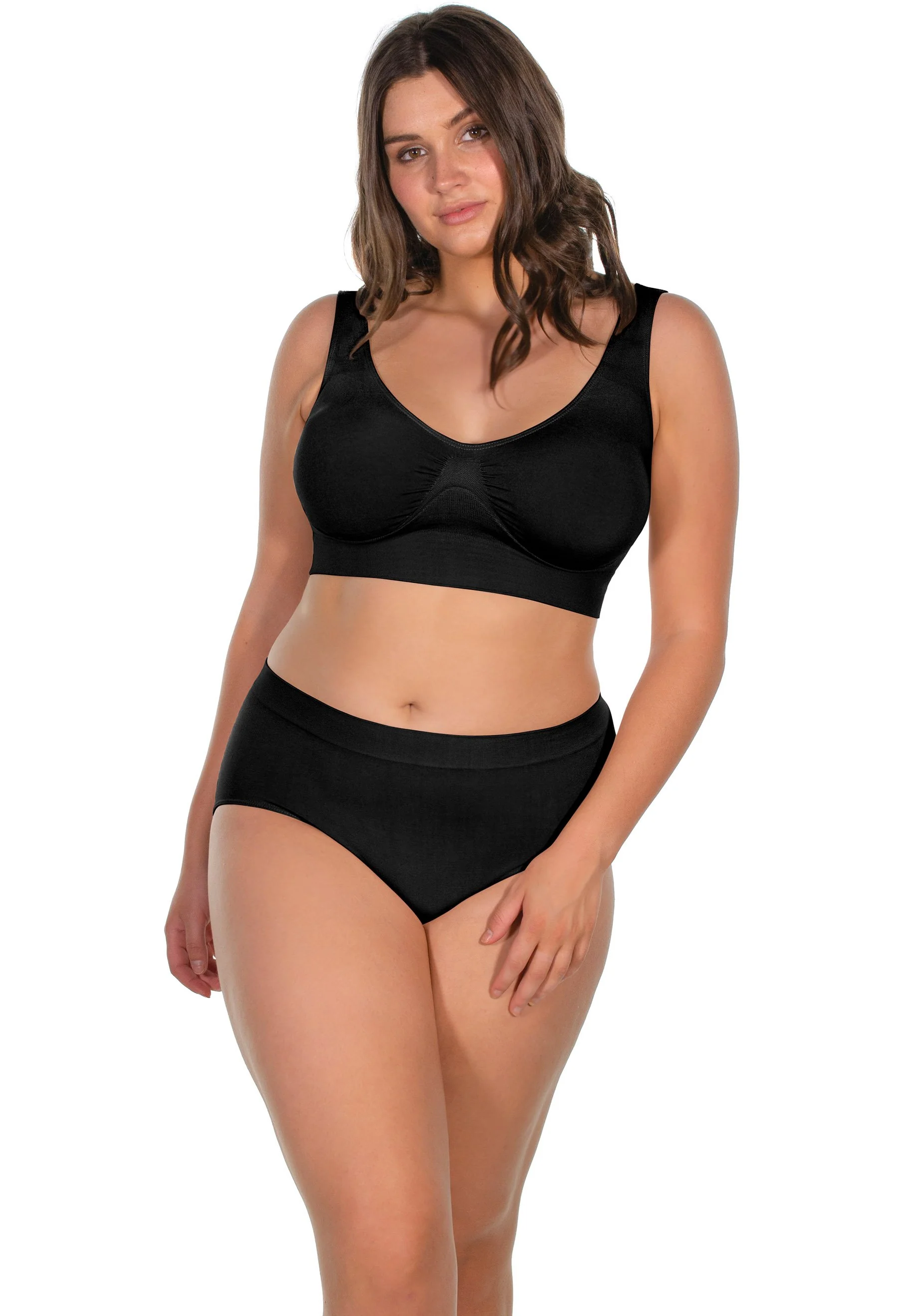 Bamboo Pull On Sleep Bra Set - Image 11
