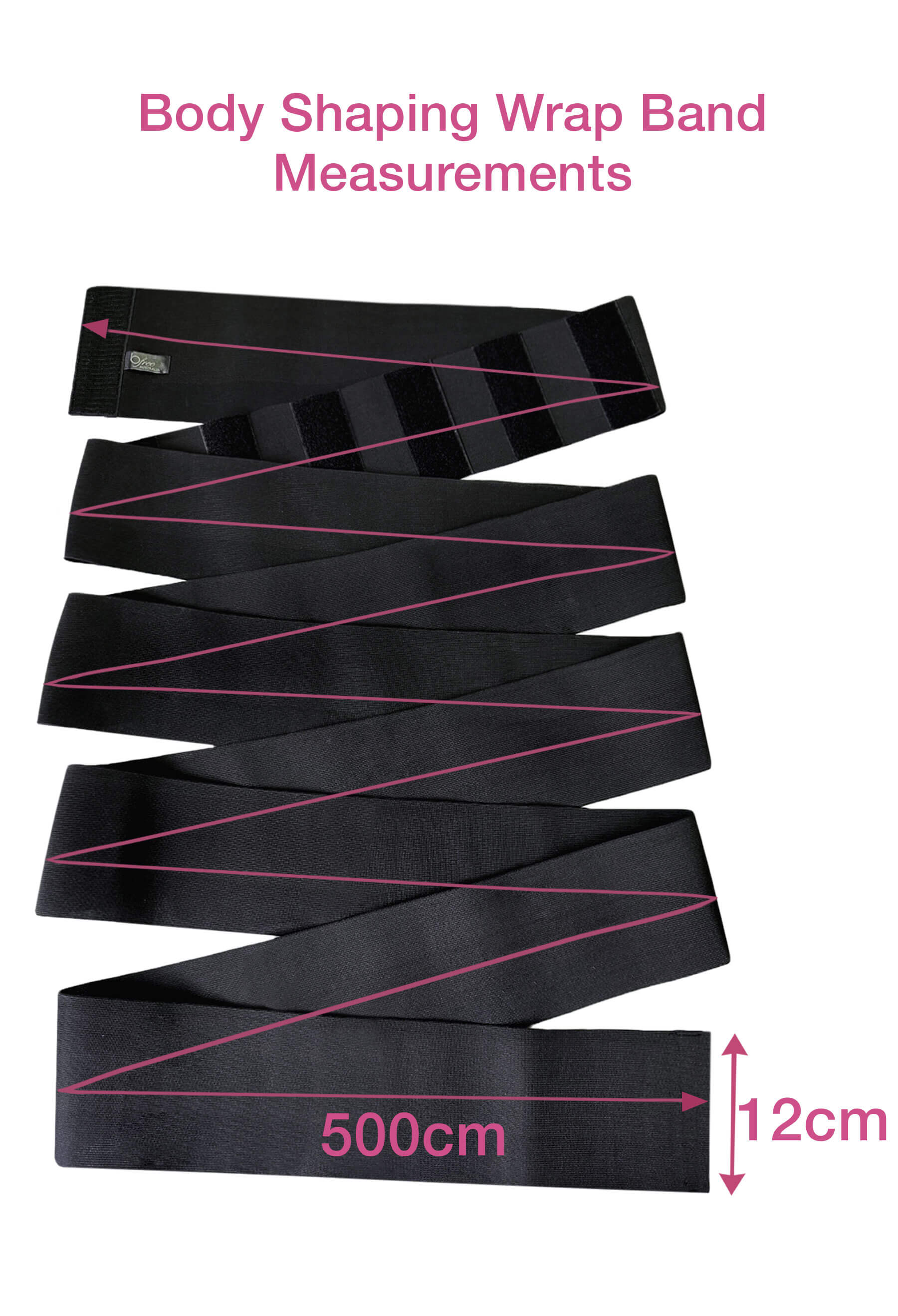 Body Shaping Wrap Band - 2 Pack - Image 9