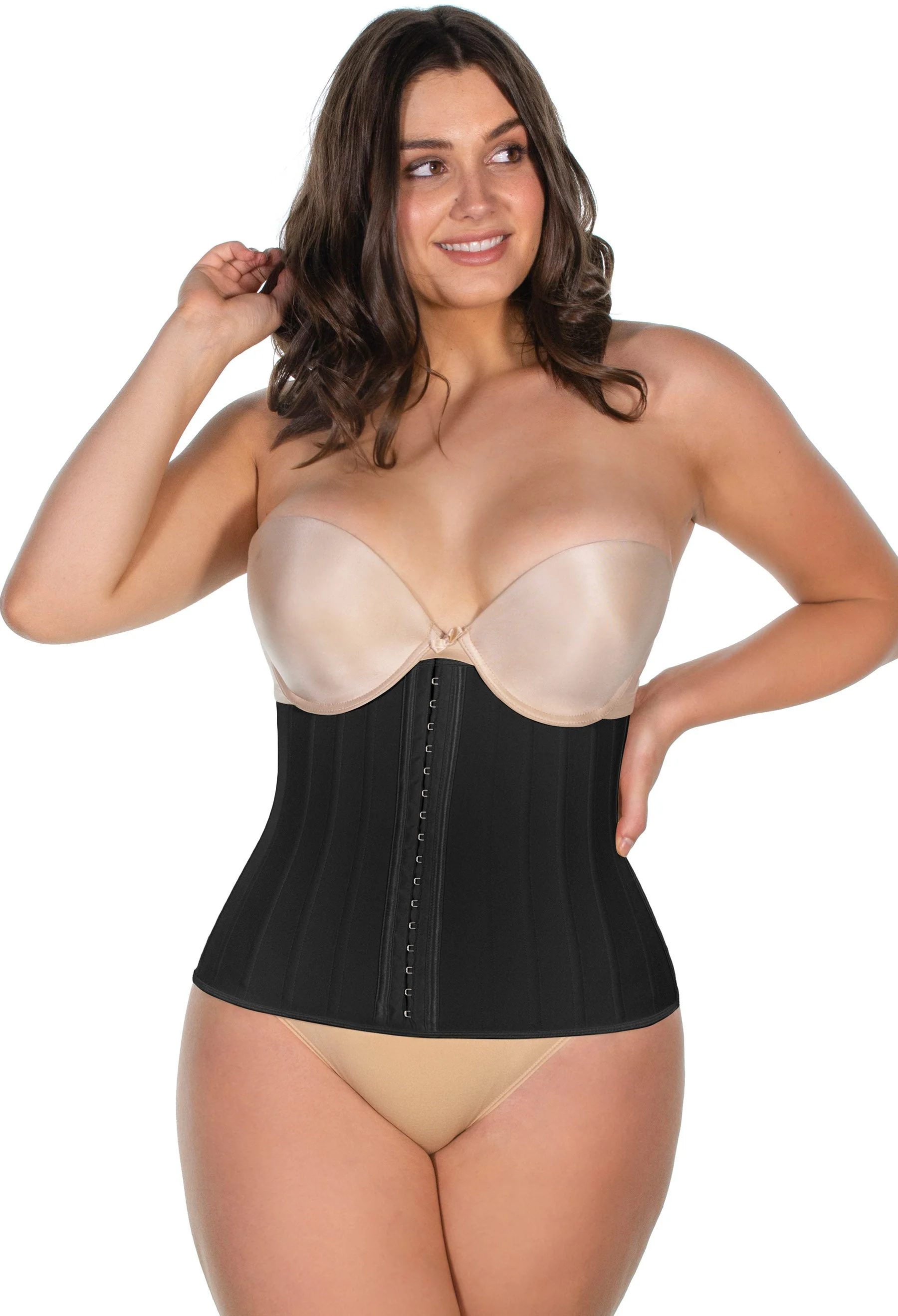 Bridal Hourglass Corset With 25 Steel Bones - Image 13