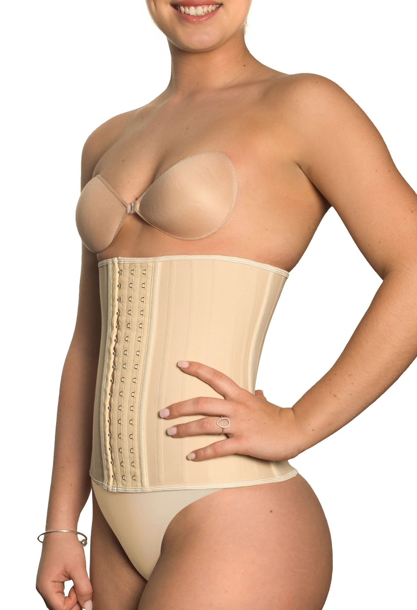 Bridal Hourglass Corset With 25 Steel Bones - Image 6