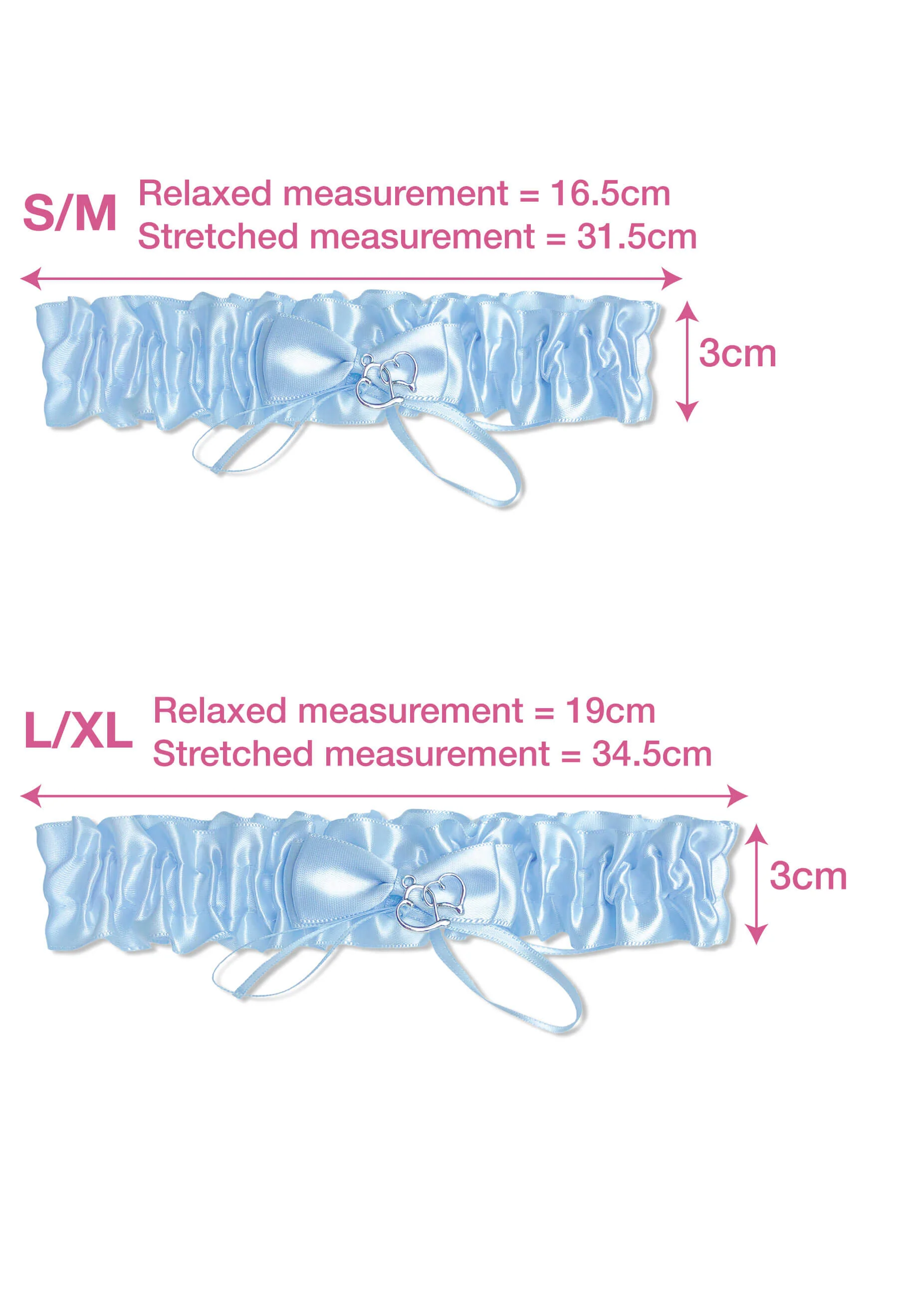 Deluxe Bridal Garter Set - Image 8