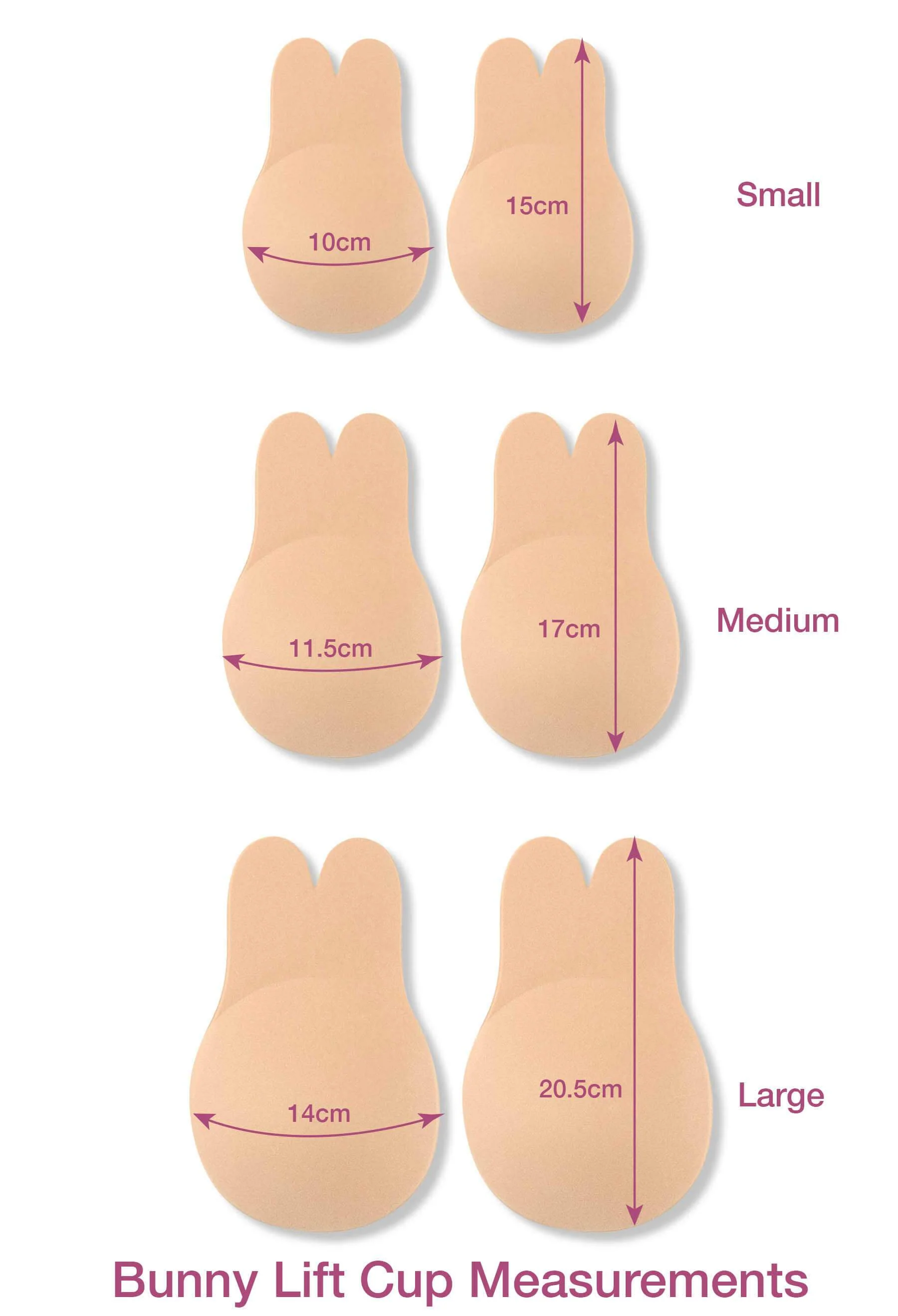Bunny Breast Lift Cups - 2 Pack - Image 8