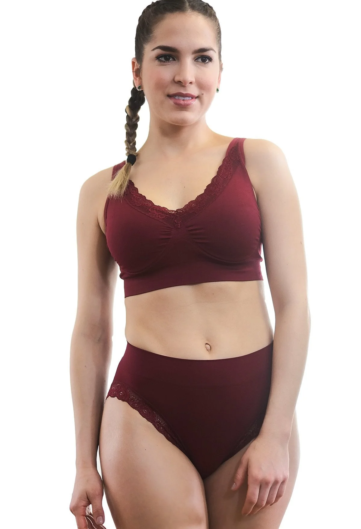 Lace High Cut Briefs + Menopause Relief Tea Set - Image 16