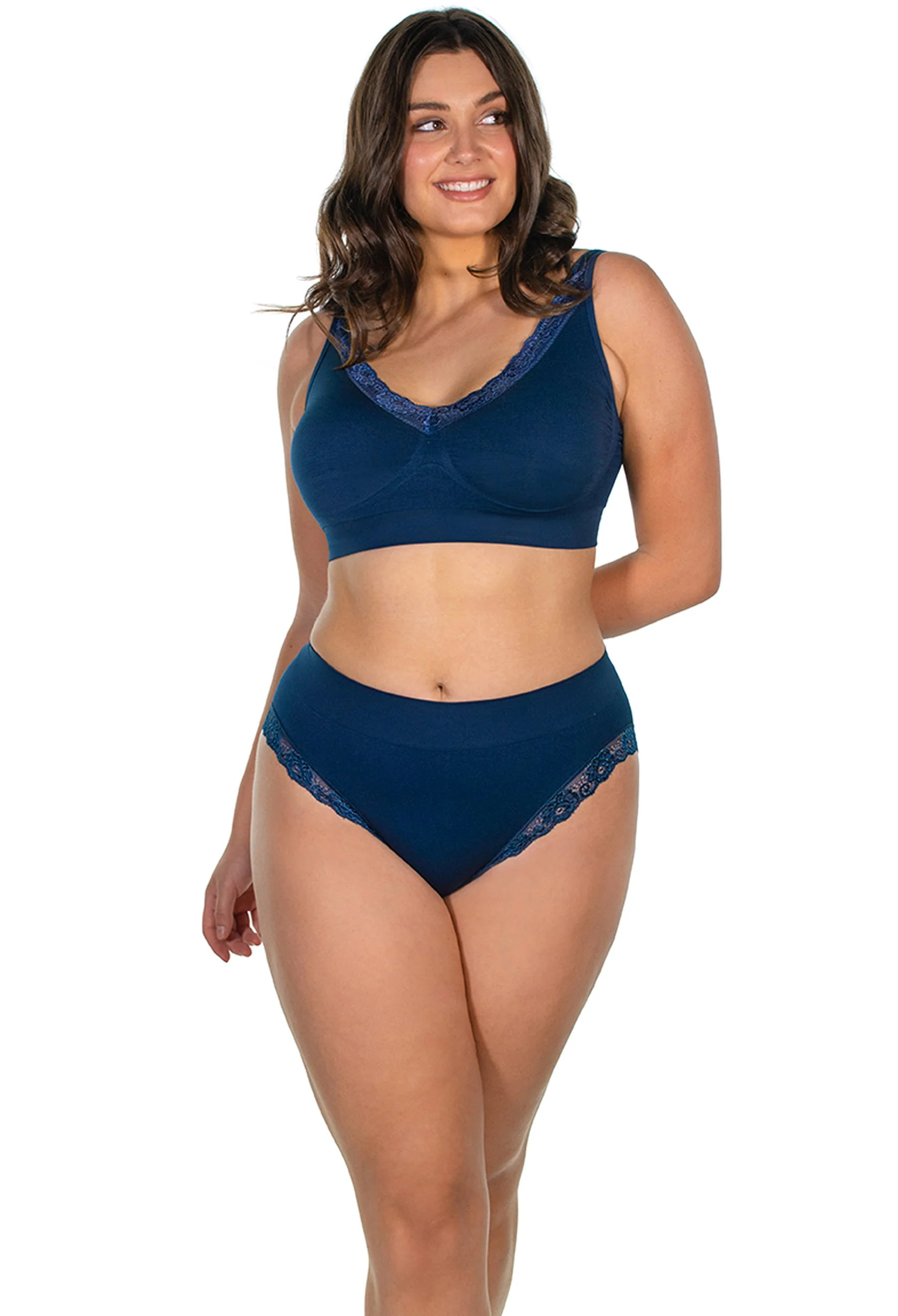 Lace High Cut Briefs + Menopause Relief Tea Set - Image 20