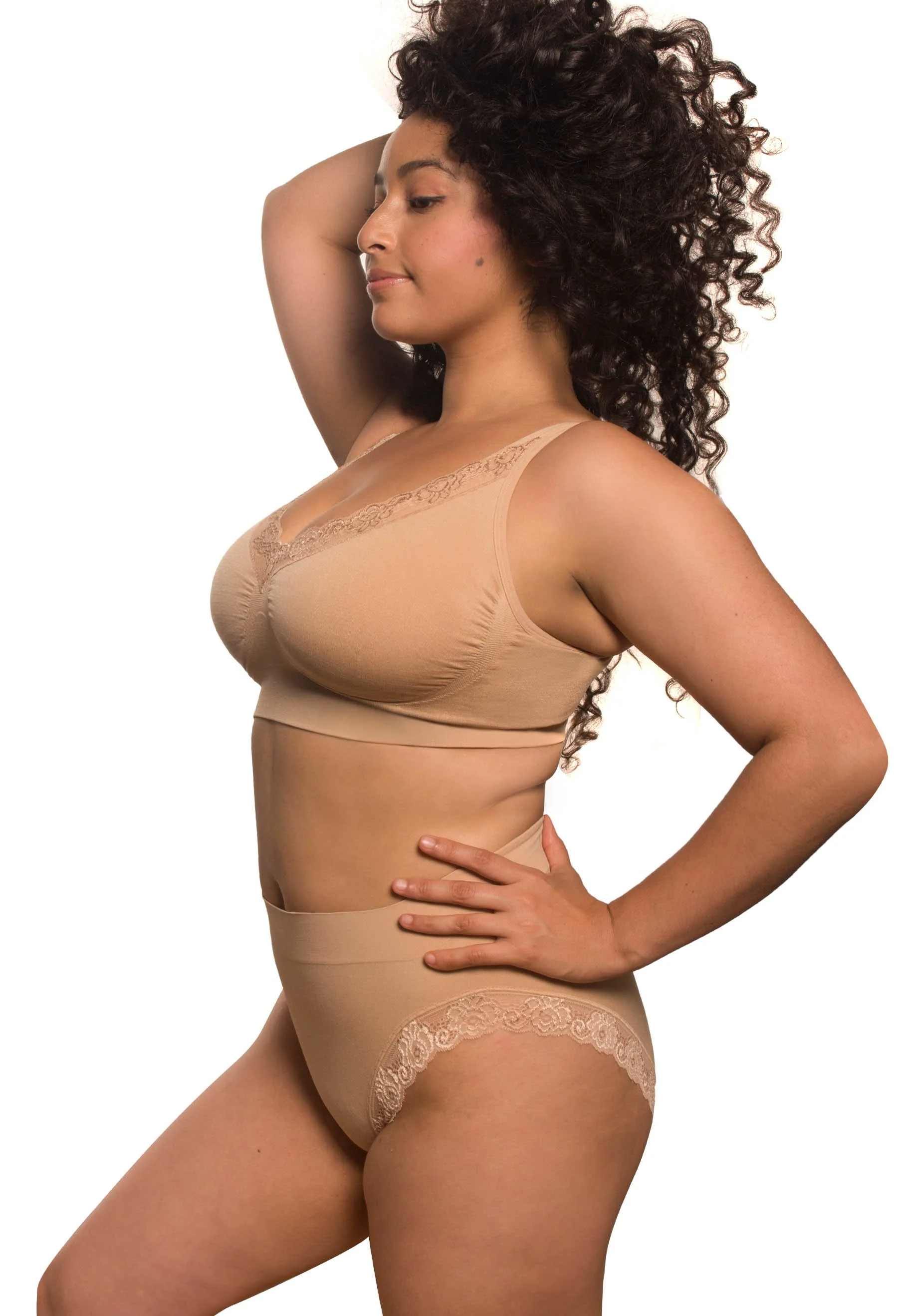 Lace High Cut Briefs + Menopause Relief Tea Set - Image 7