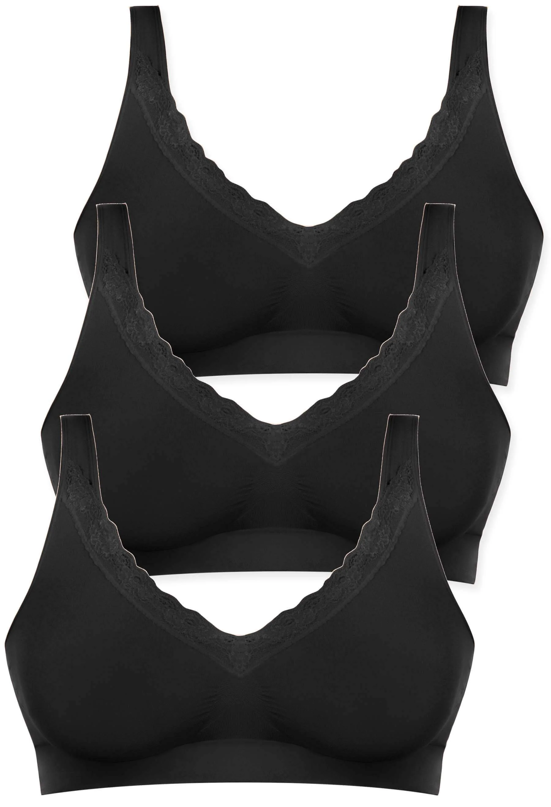 Cotton Rich Pull On Sleep Bra Pack - Image 18