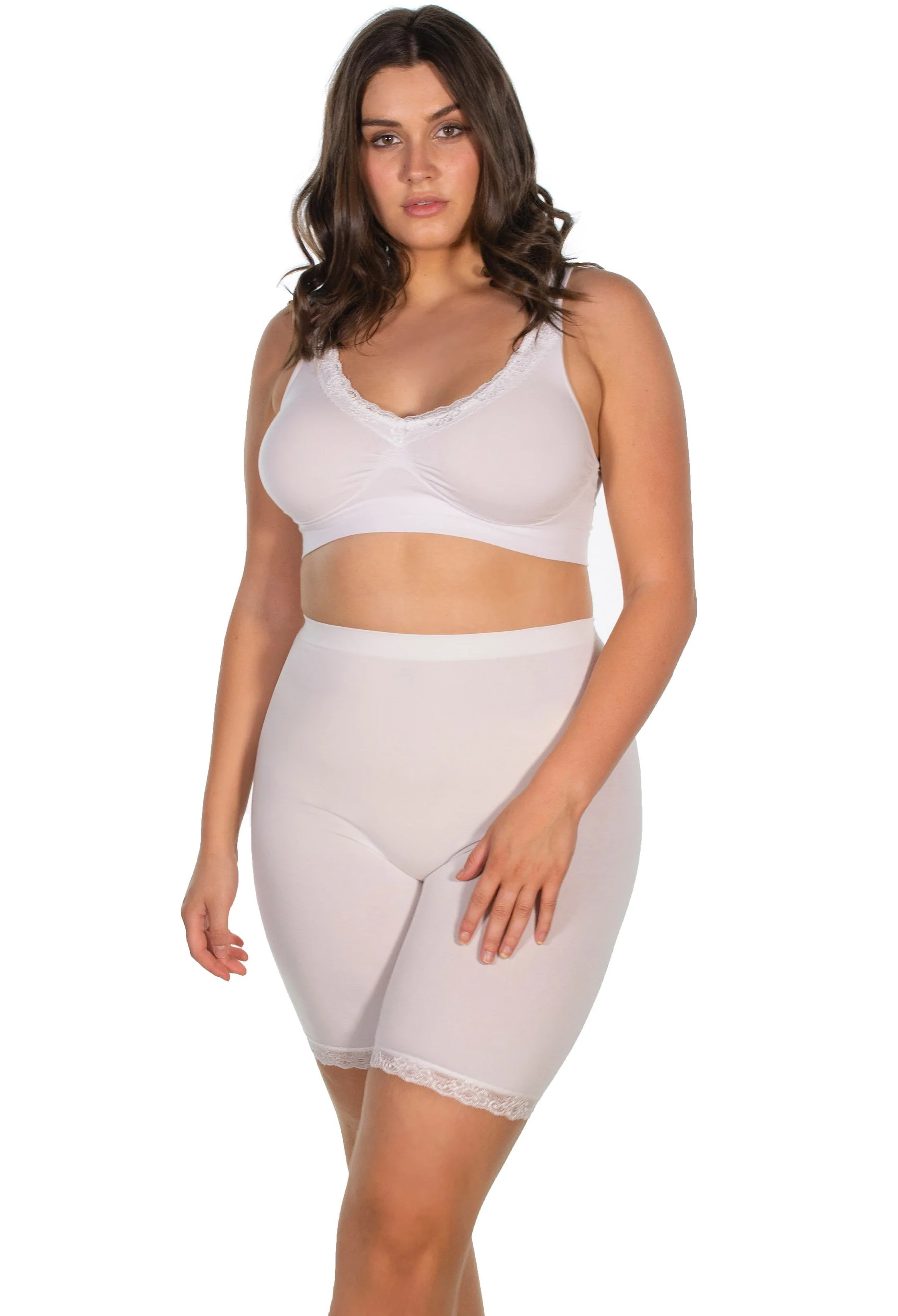 Cotton Rich Pull On Sleep Bra Pack - Image 6