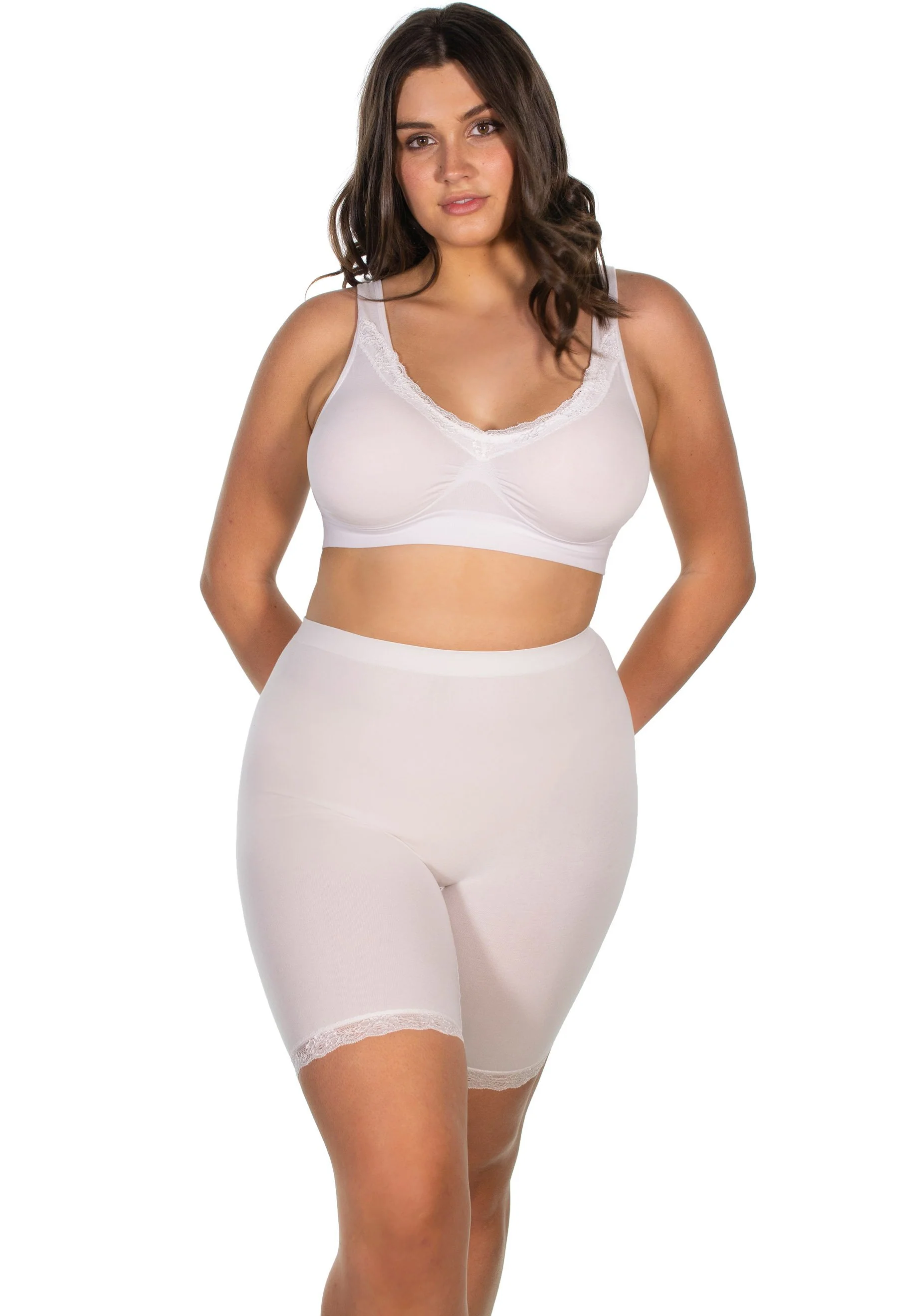 Cotton Rich Pull On Sleep Bra Pack - Image 7