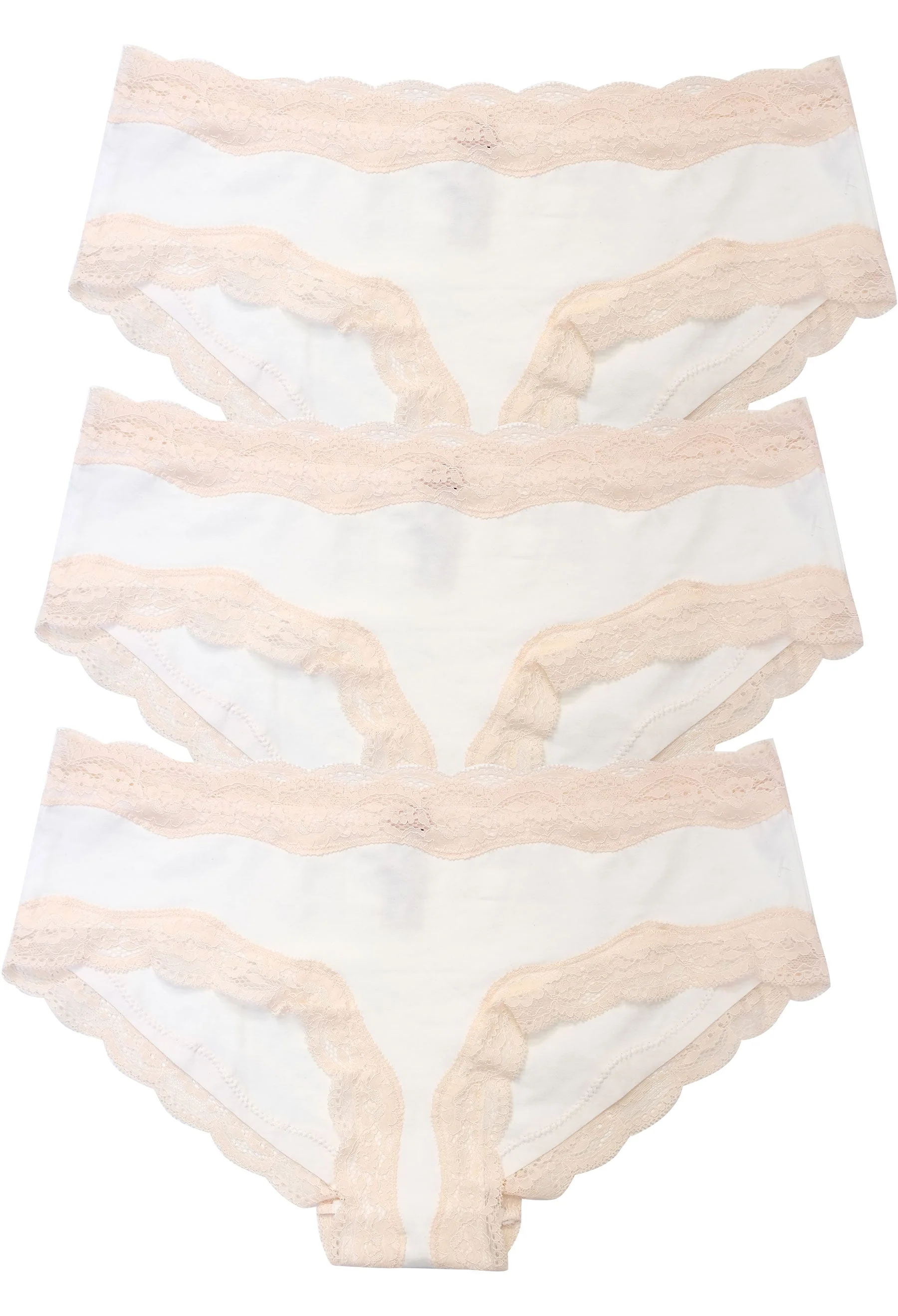 Cotton Rich Low Rise Hipster Brief - 3 Pack