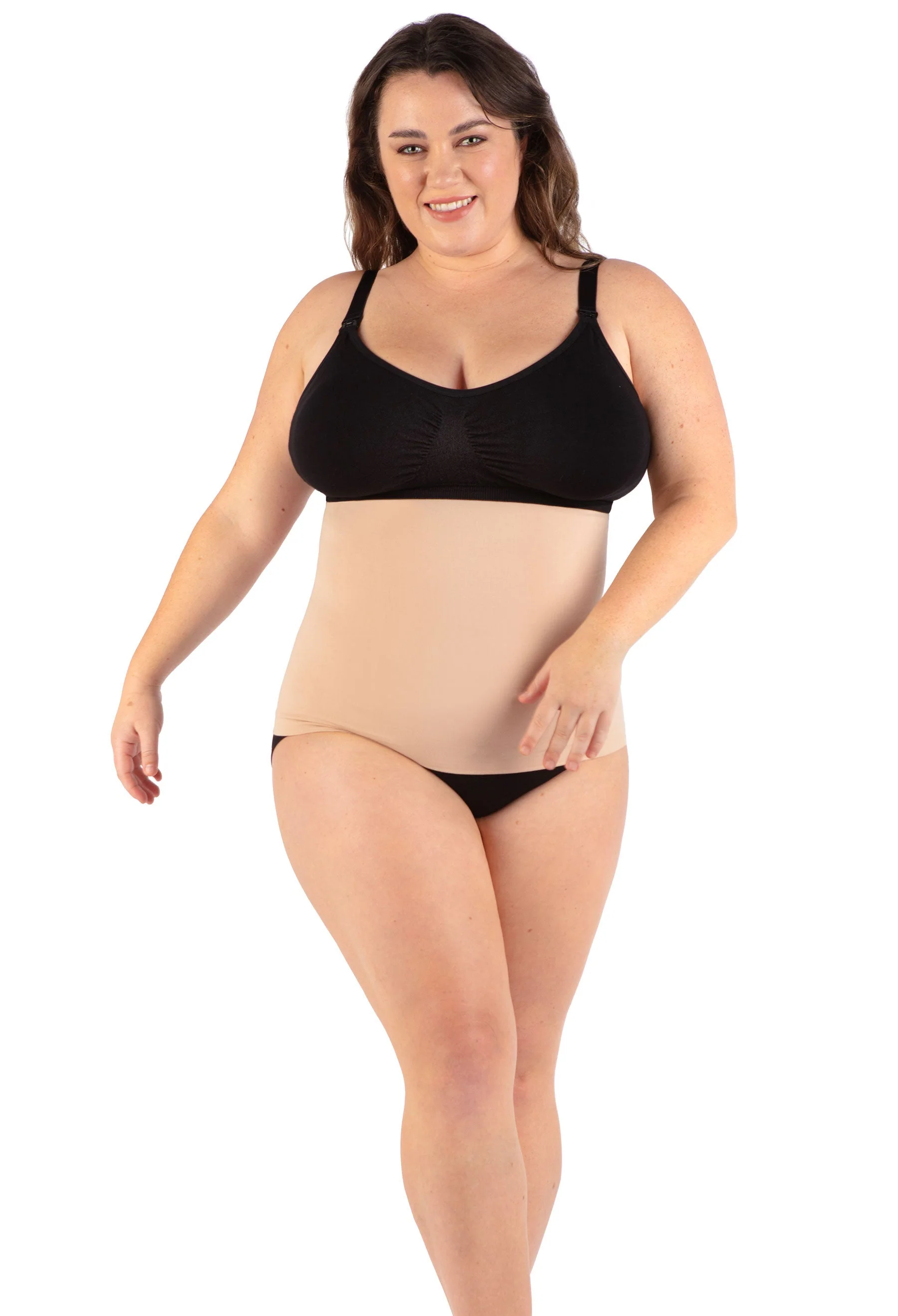 Cotton Seamless Tummy Control Belly Band - 2 Pack - Image 5