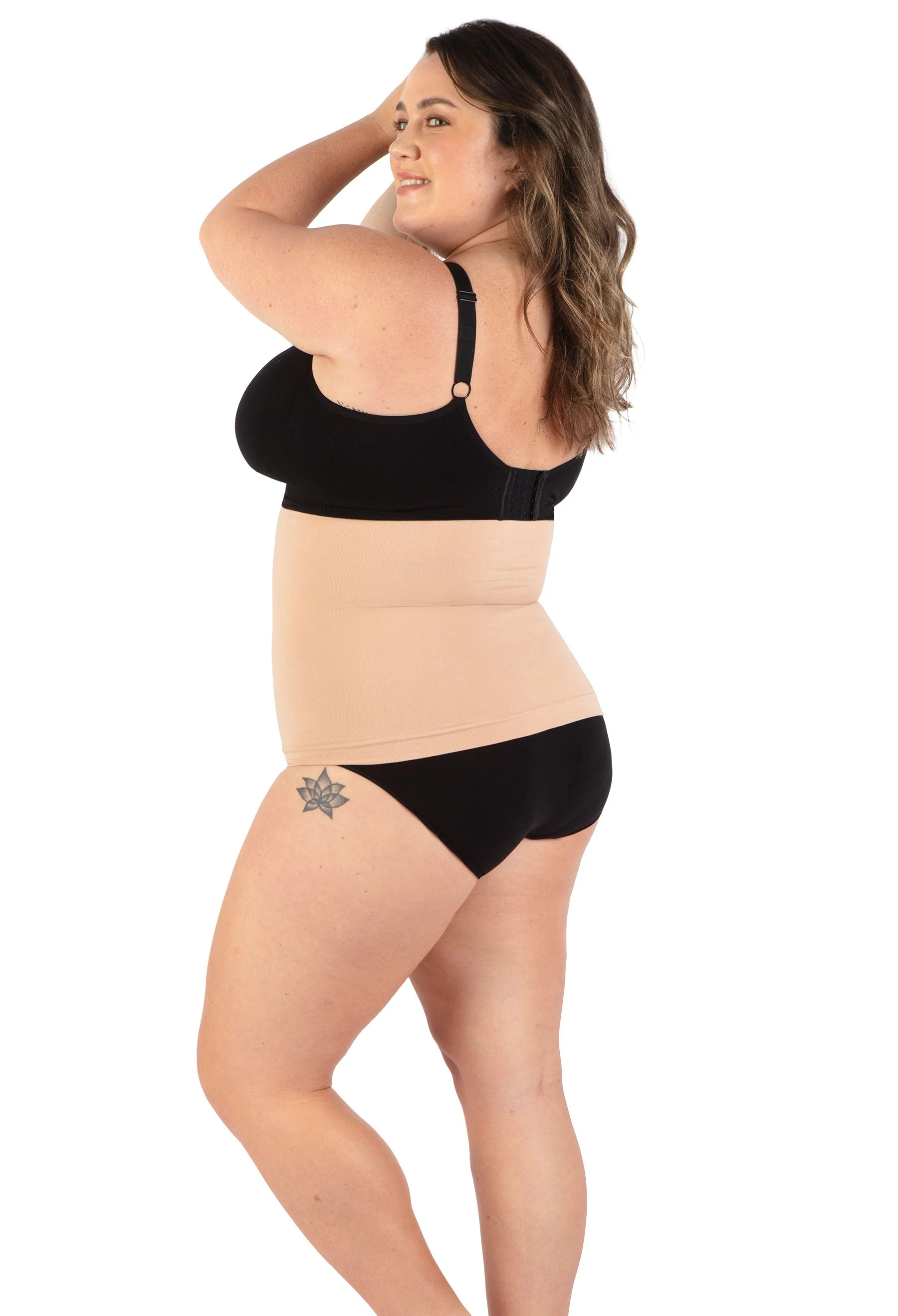 Cotton Seamless Tummy Control Belly Band - 2 Pack - Image 6