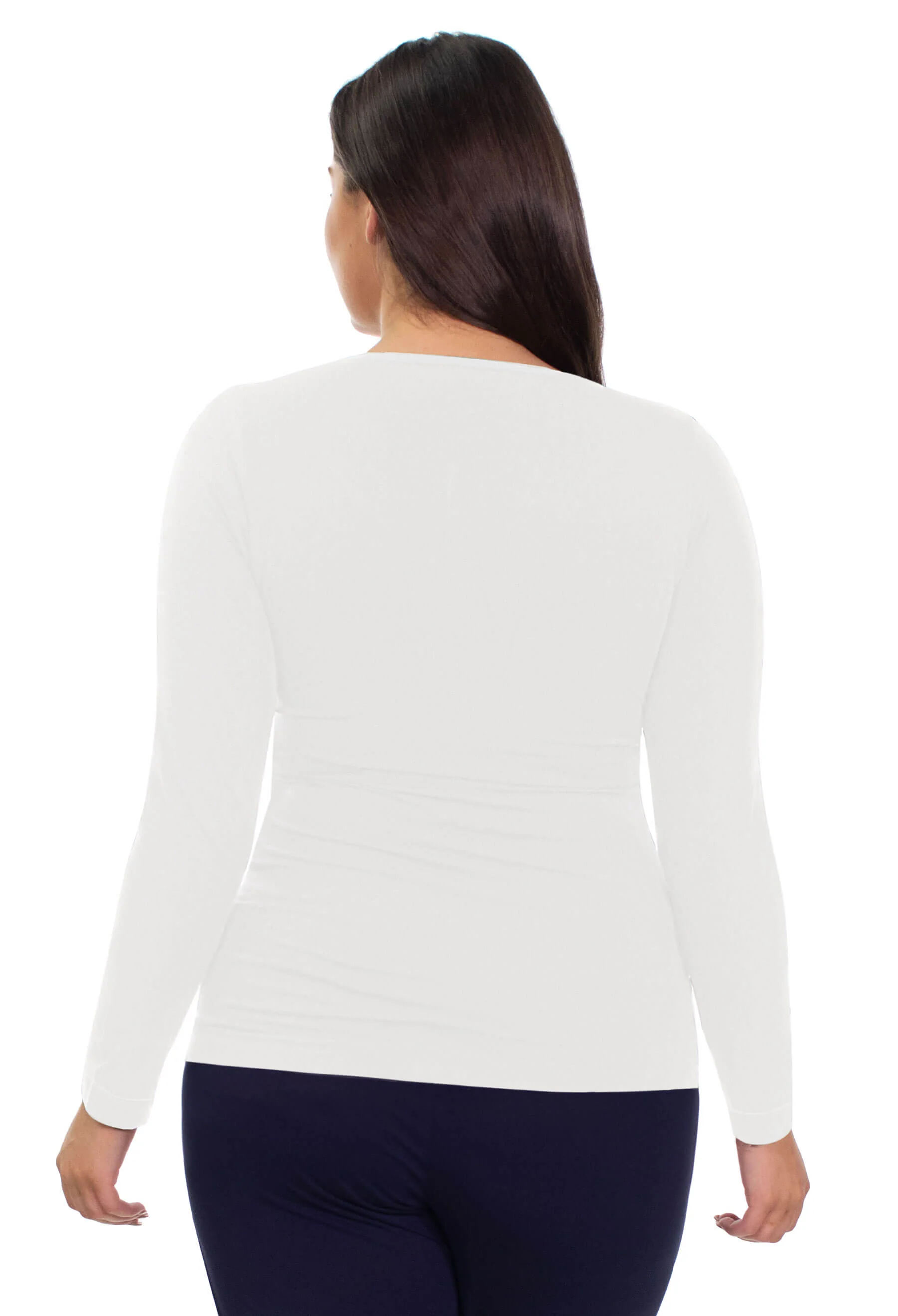 Curvy Bamboo Long Sleeve Top - Image 20