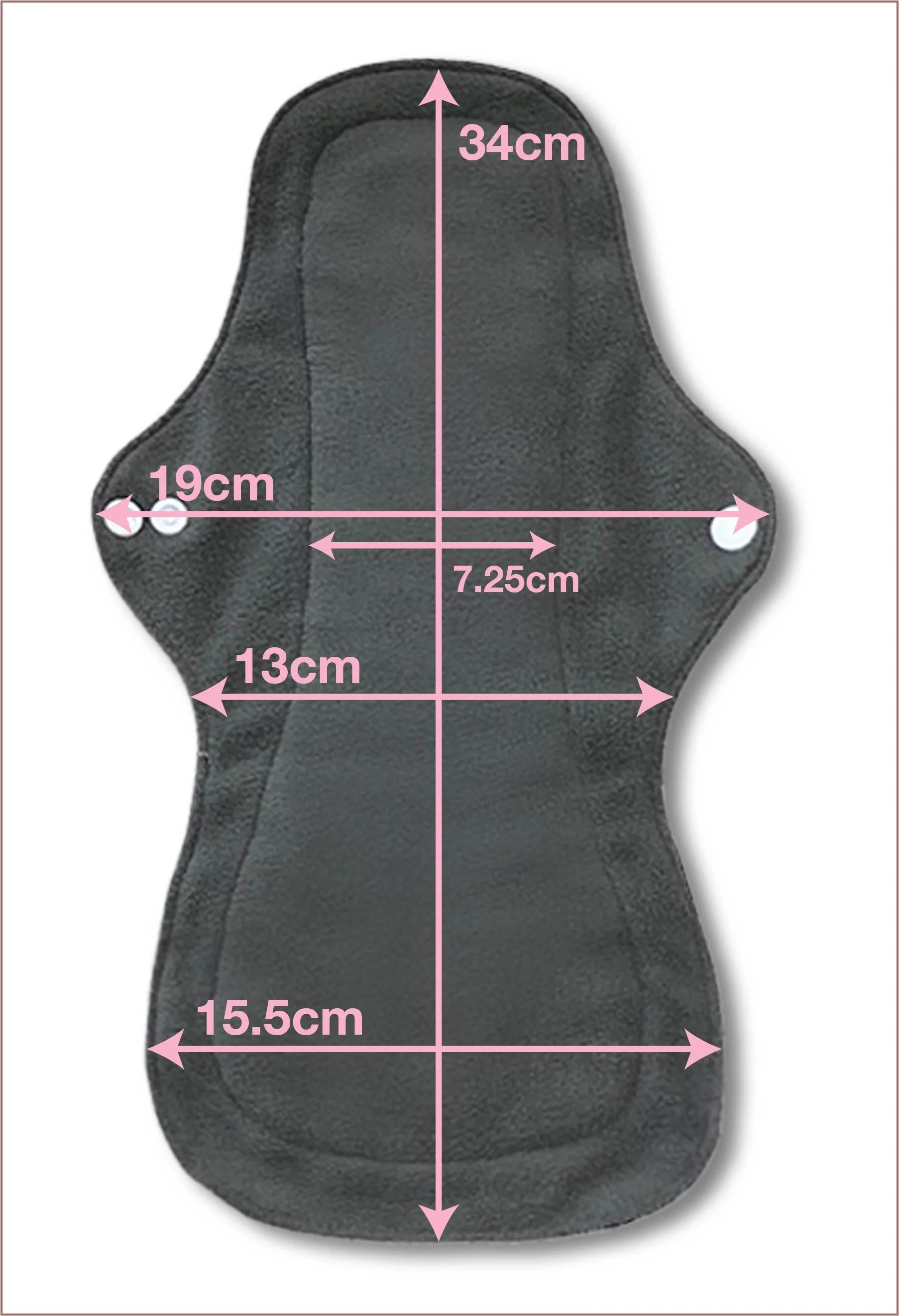 Day & Night Reusable Stay-Dry Period Pads Starter Set - Image 3
