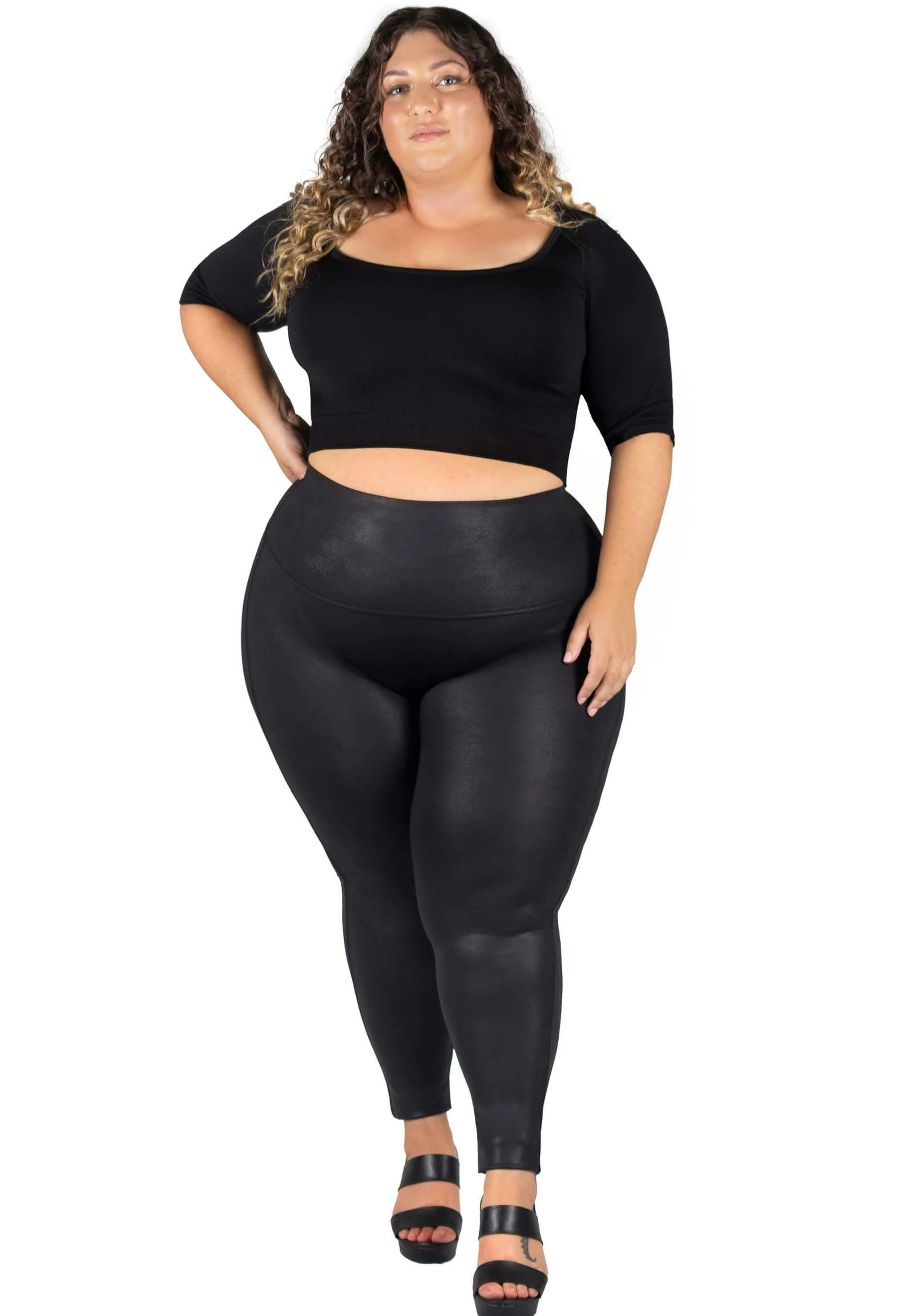 Faux Leather Pants - Image 16