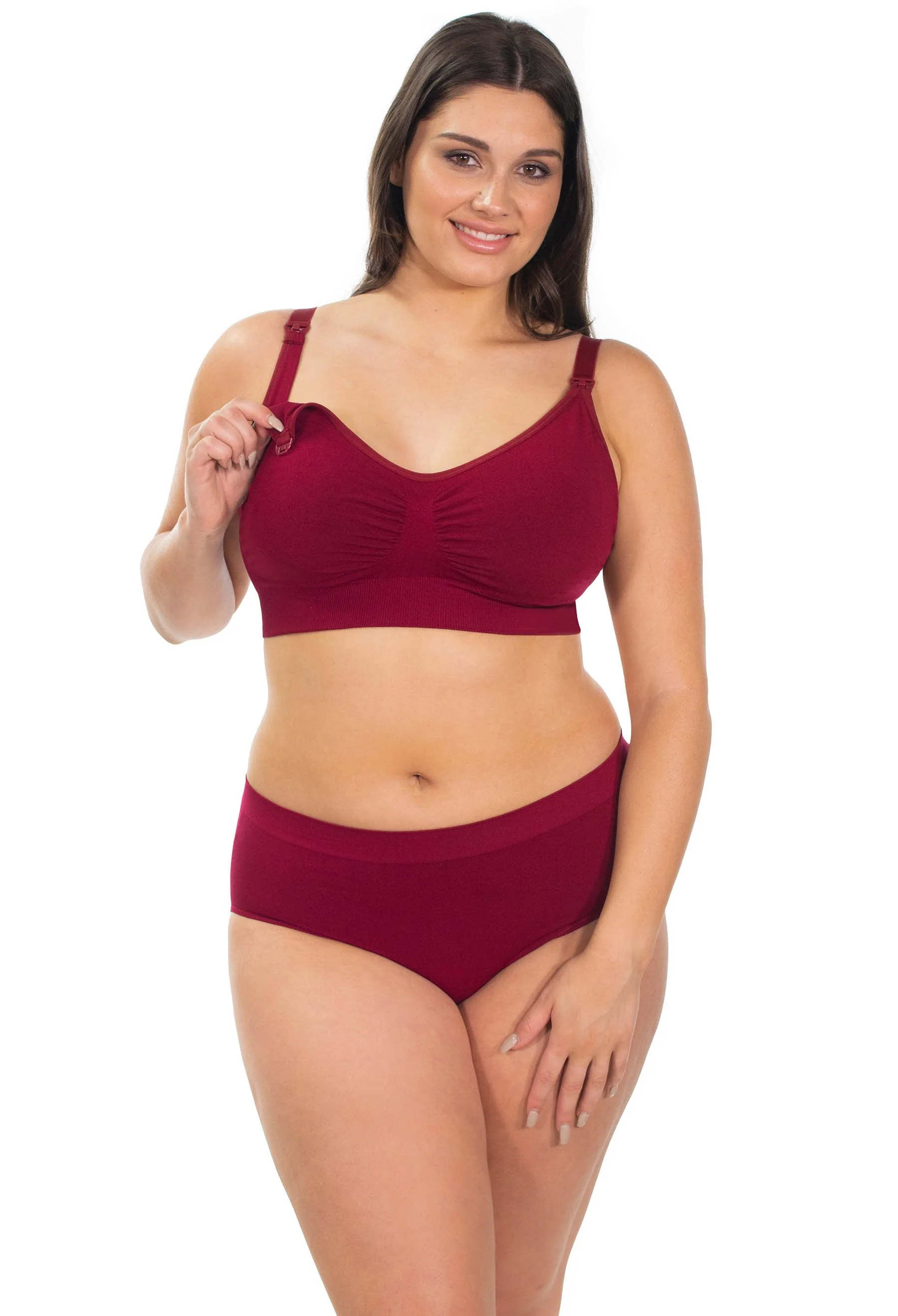 Seamless Comfort Bamboo Nursing Bra - Image 29