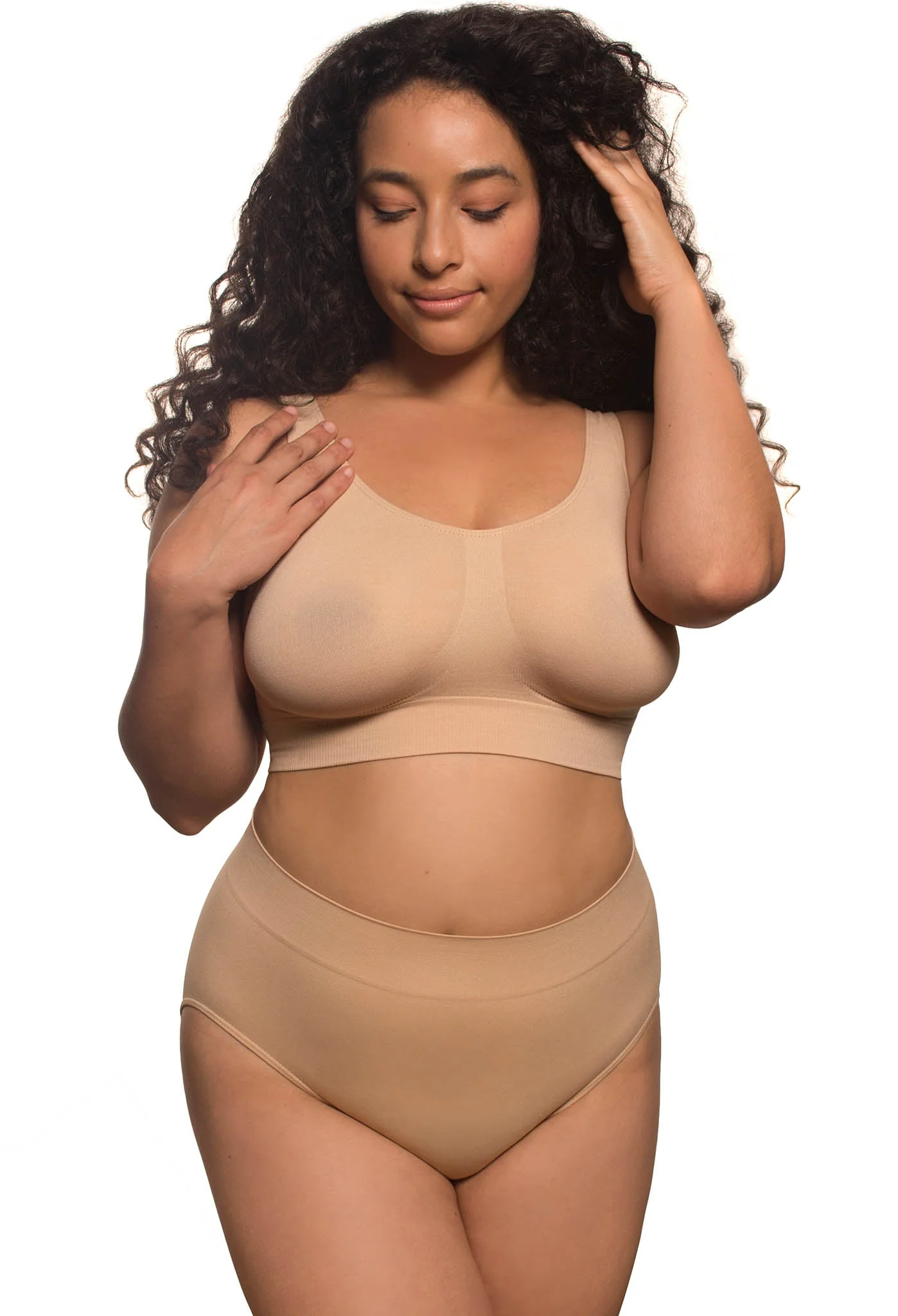Full Bust Support Crop Top - Image 6