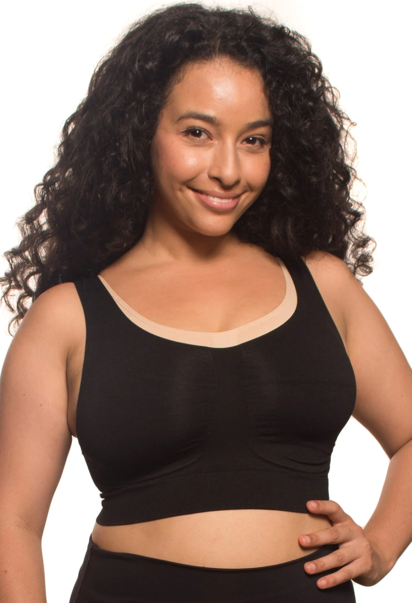 Full Bust Support Crop Top - Image 8