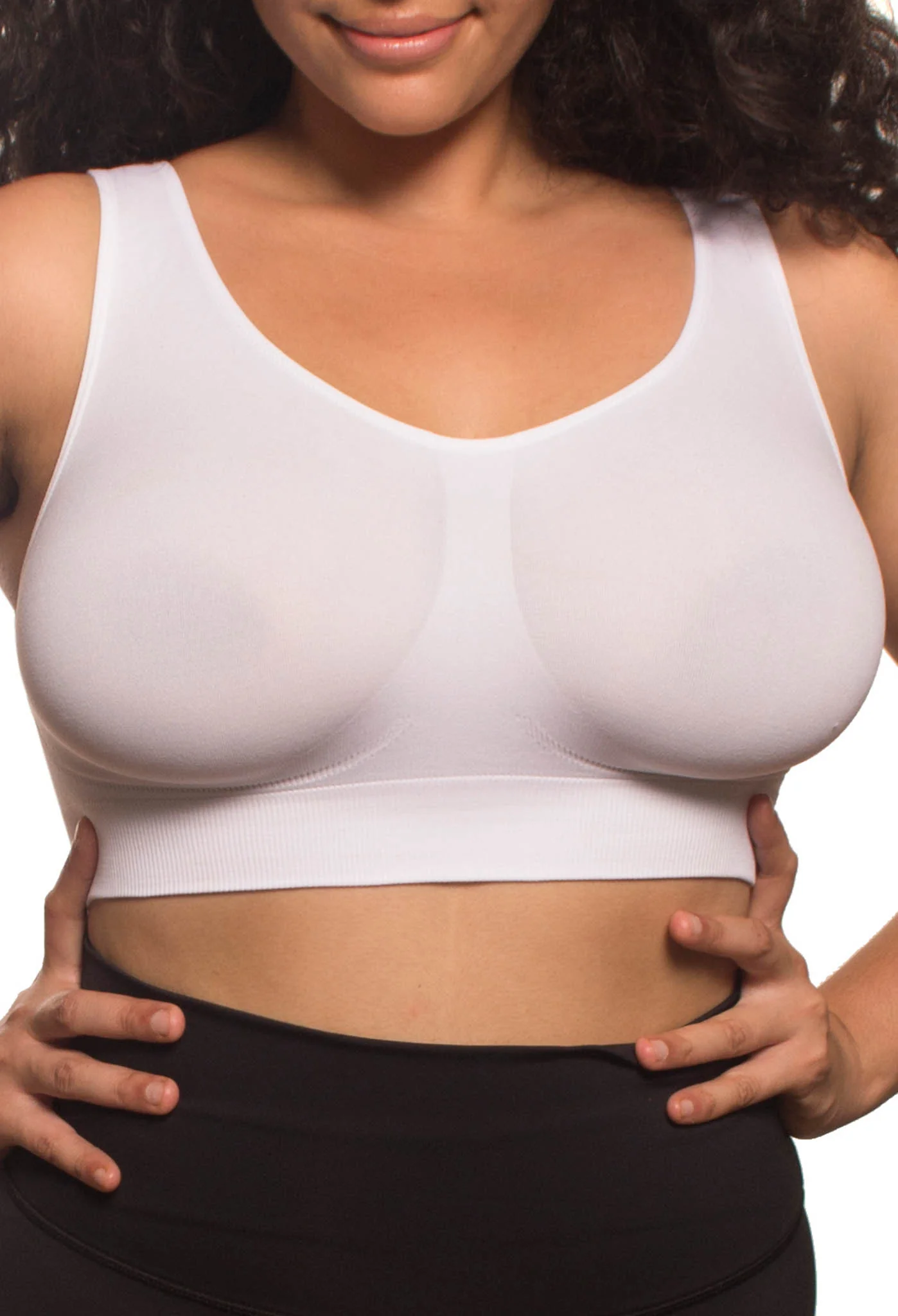 High Back Crop Bra for Big Busts - Image 8