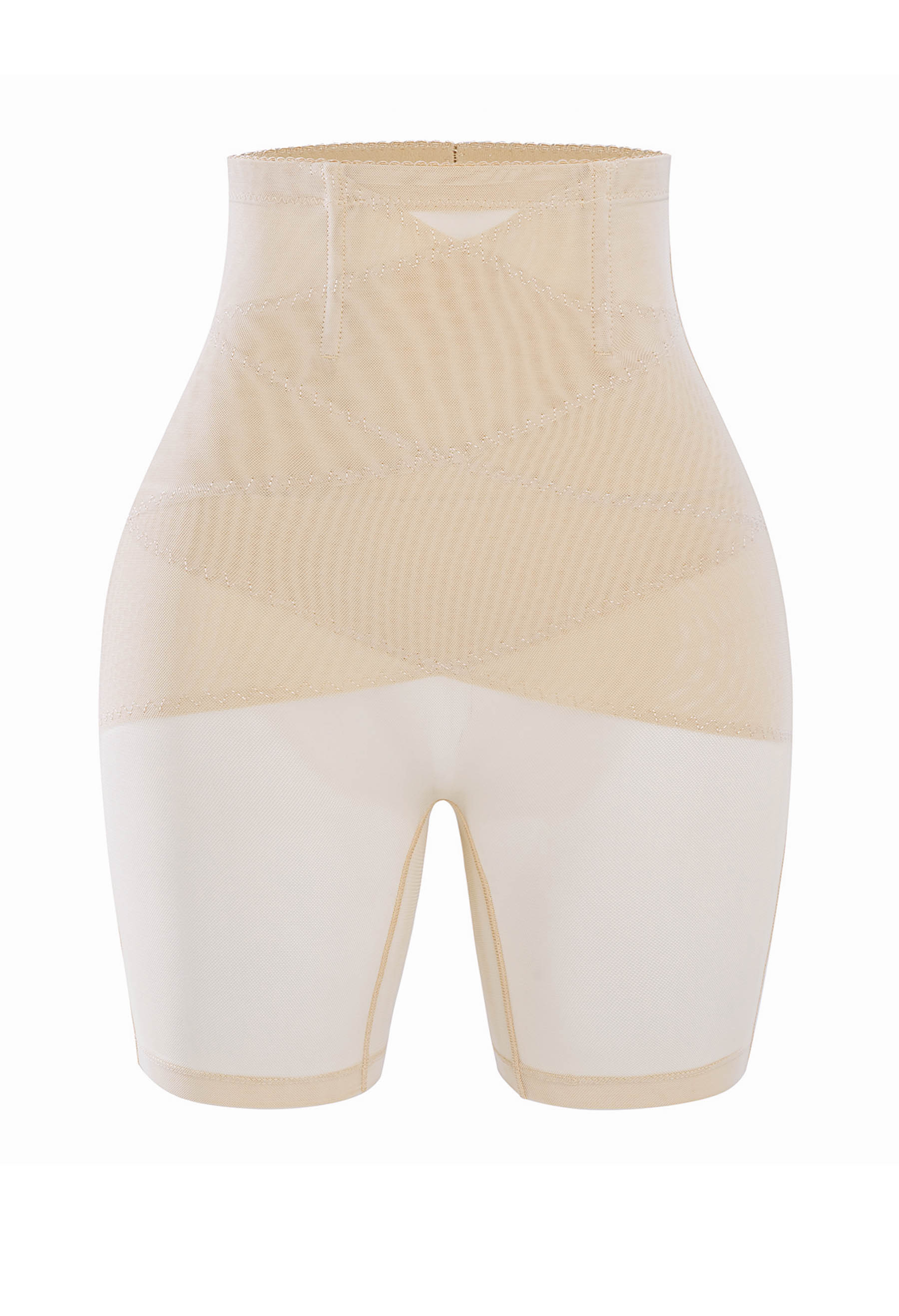 High Waist Power Mesh Tummy Control Shorts - Image 12