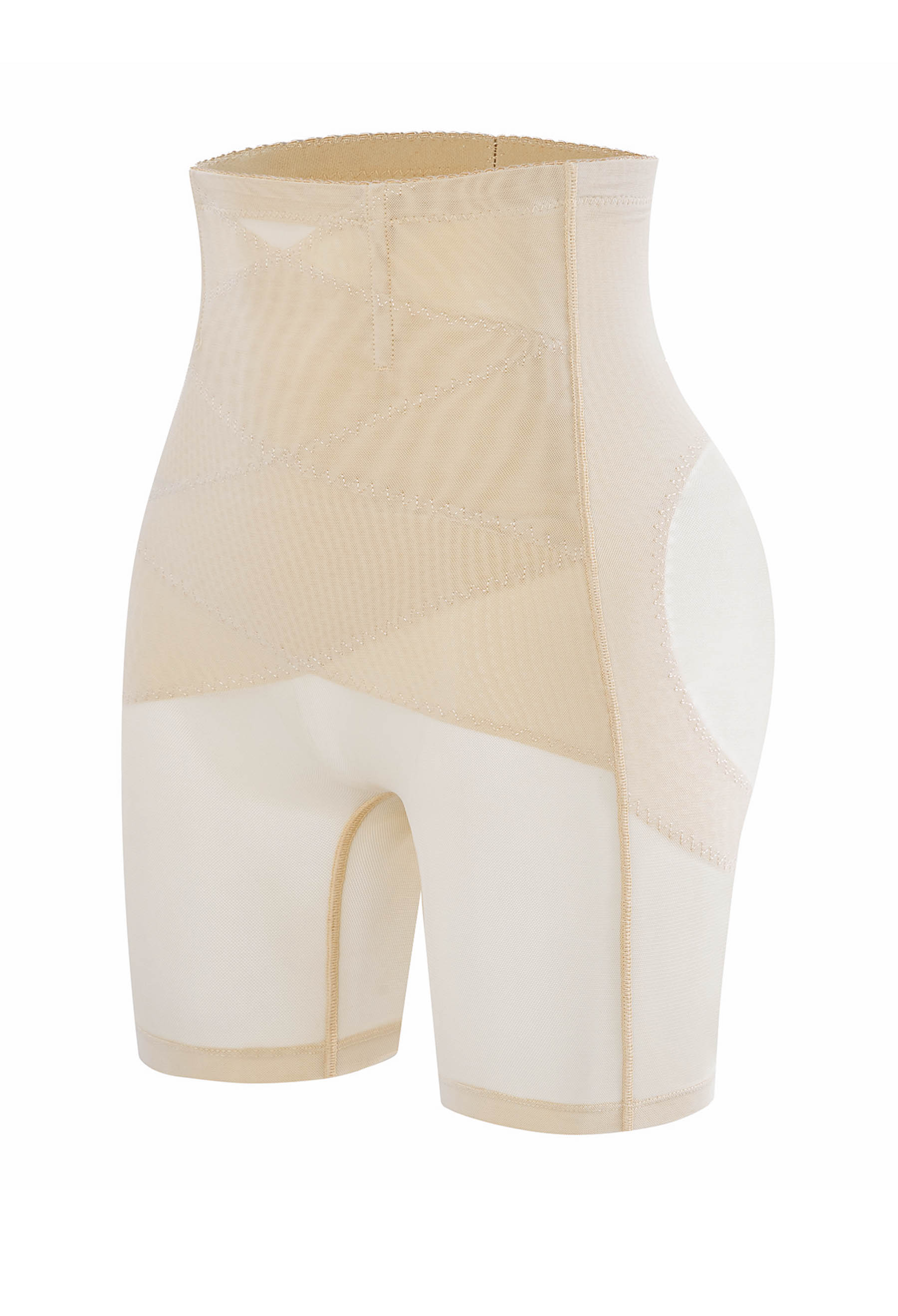High Waist Power Mesh Tummy Control Shorts - Image 13