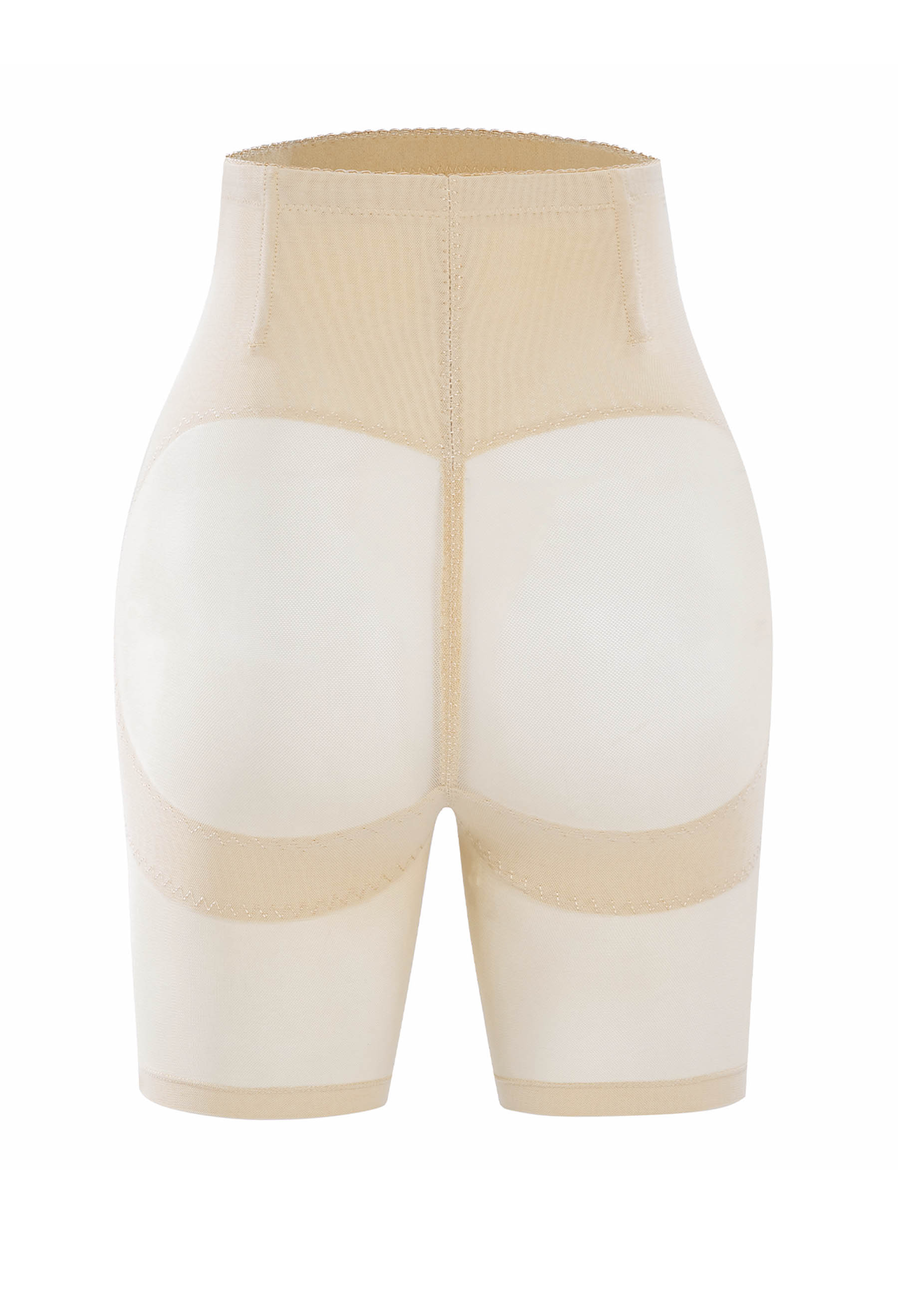High Waist Power Mesh Tummy Control Shorts - Image 15