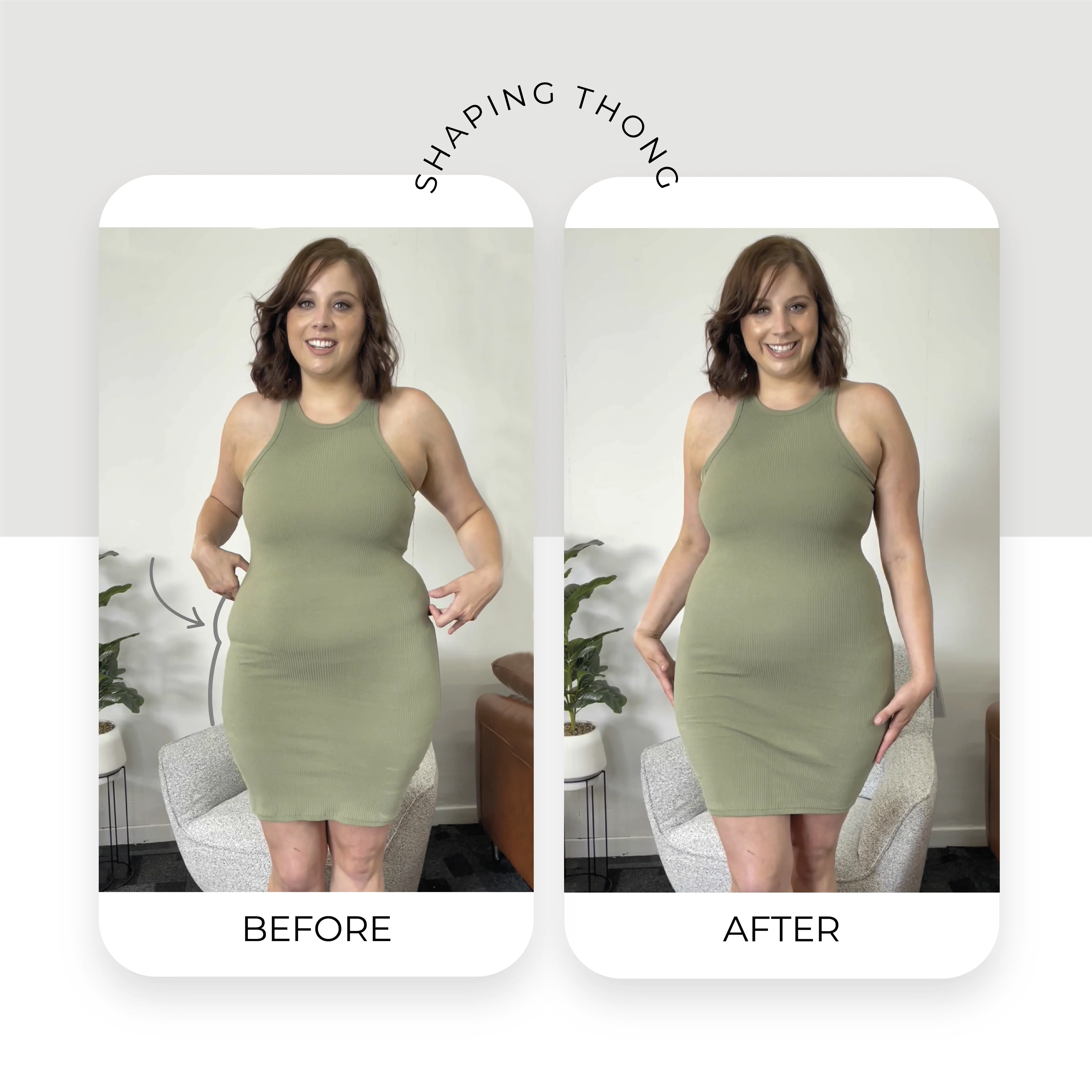 High Waist Shaping G String - Image 8