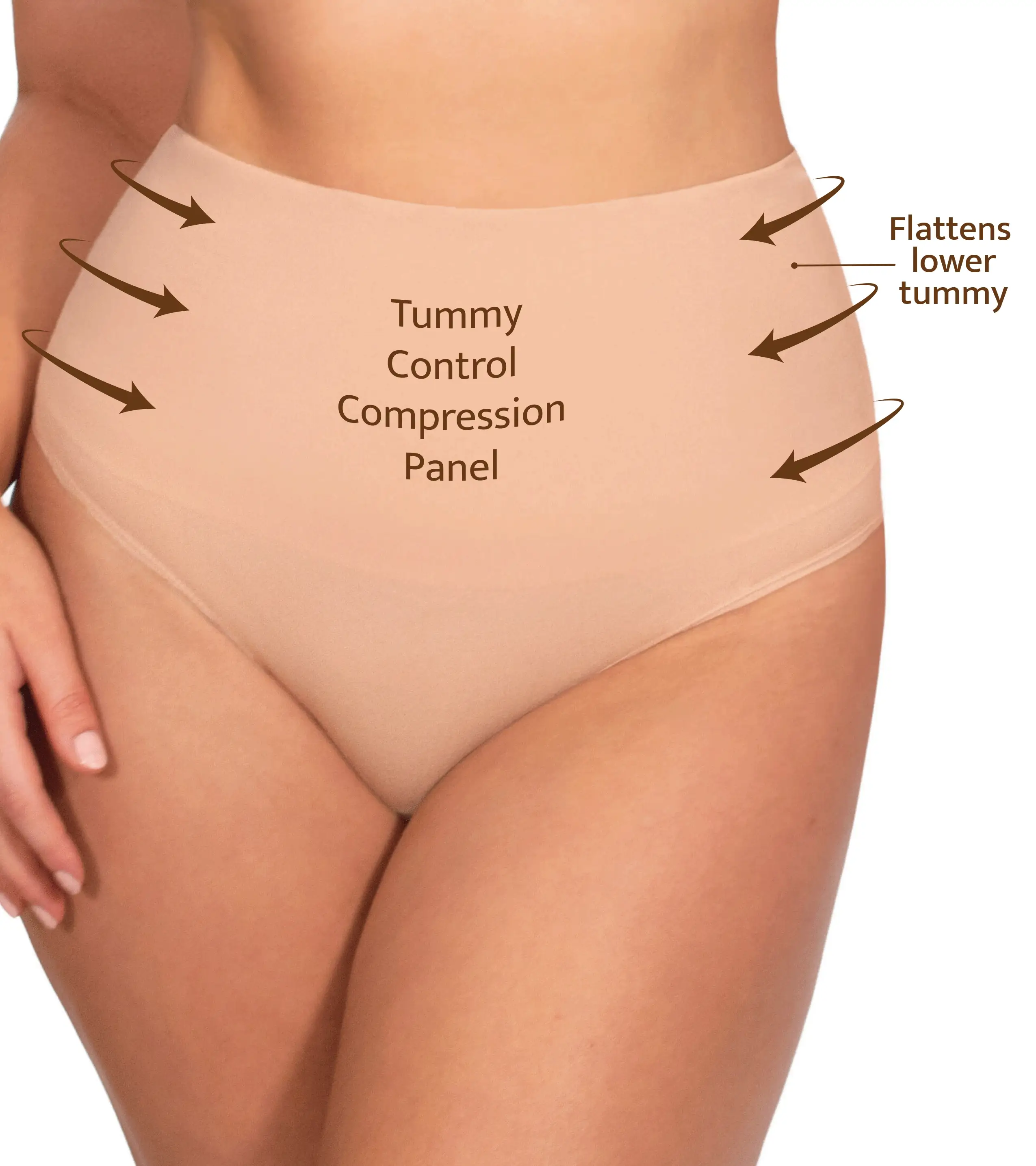 High Waist Shaping Thong - Image 4