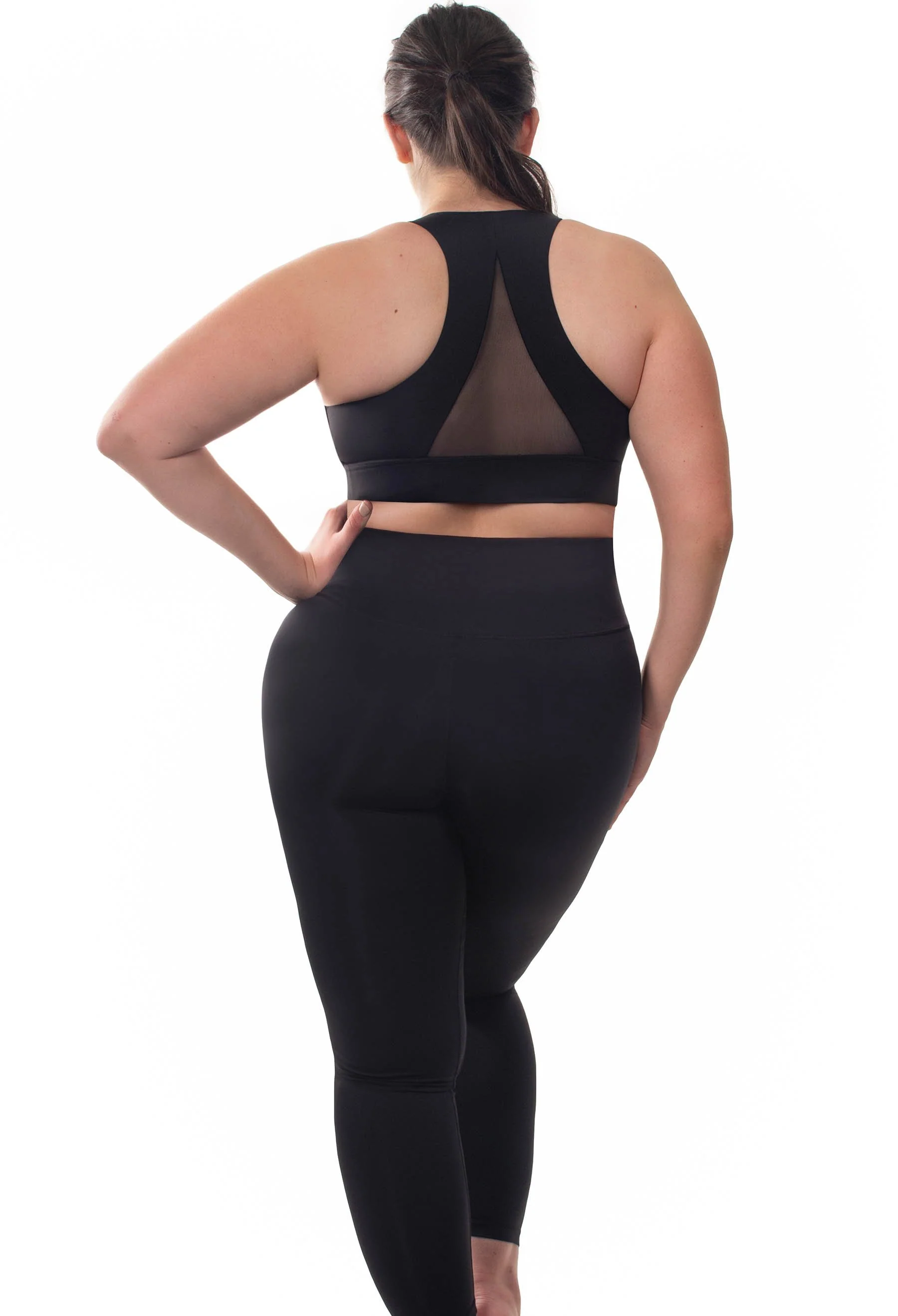 High Waisted Sleek Gym Leggings (Lint & Pet Hair Resistant) - Image 10